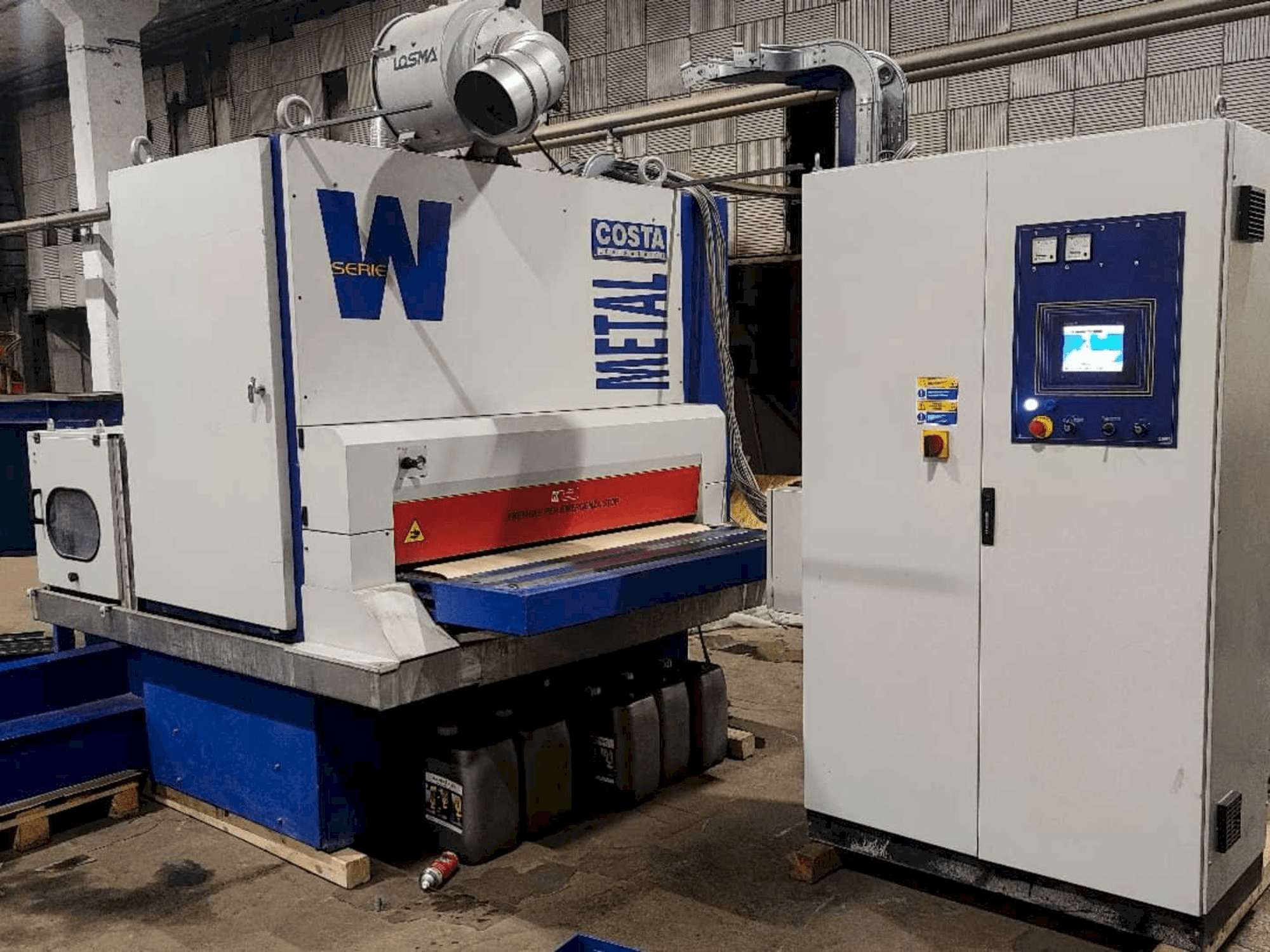 Costa WD CV 1300 Mašinos vaizdas iš priekio