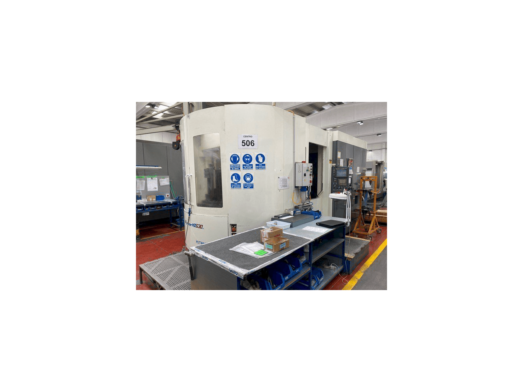 Kitamura Mycenter HX630L Mašinos vaizdas iš priekio