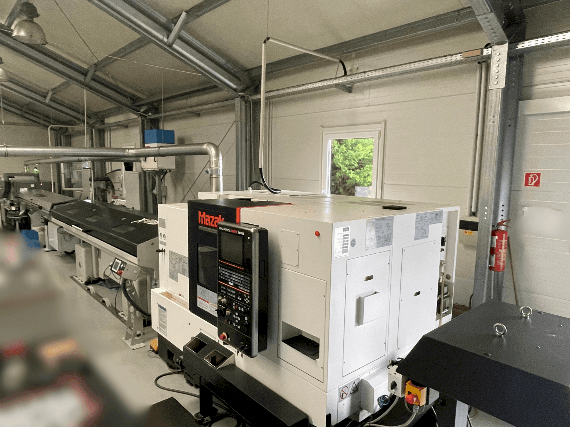 Mazak Quick Turn Nexus 200-II MS Mašinos vaizdas iš priekio