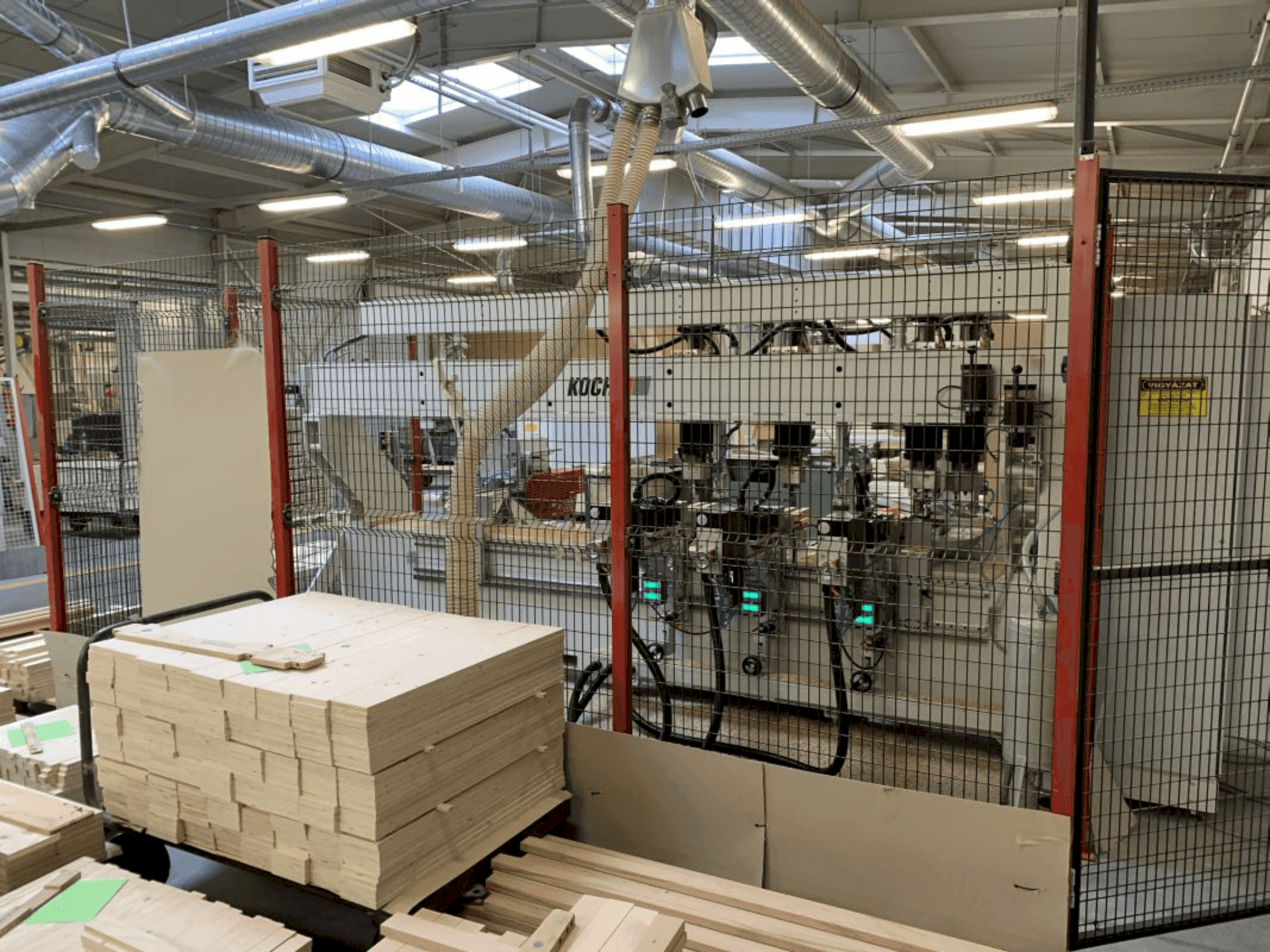 KOCH BL 2500 NC select line Mašinos vaizdas iš priekio