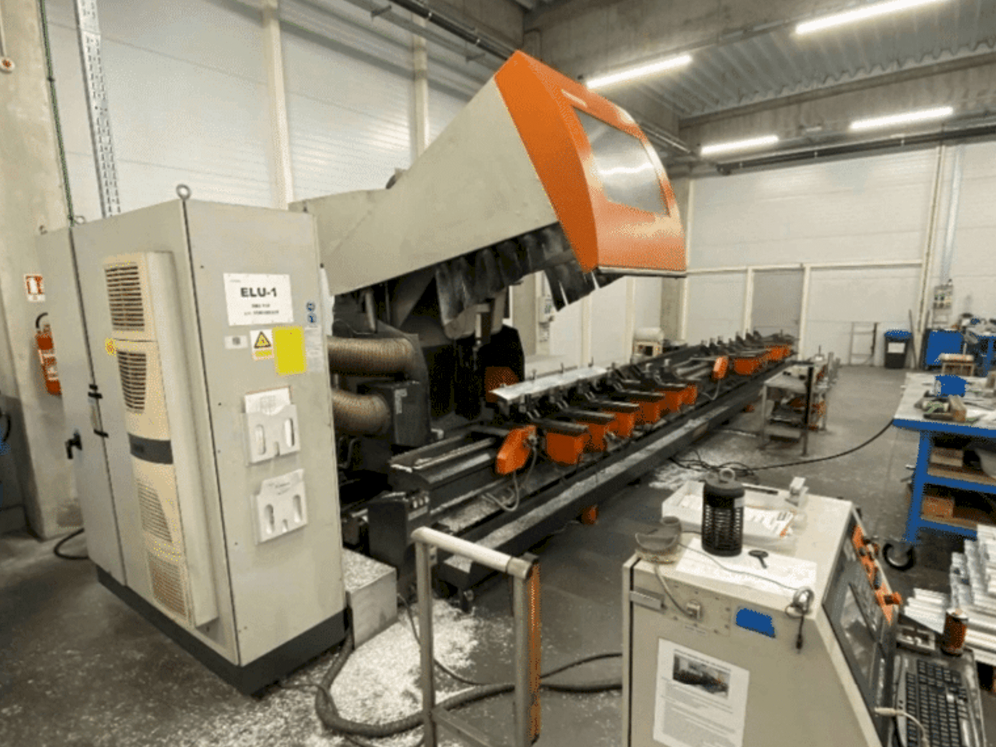 Elumatec SBZ 150 Mašinos vaizdas iš priekio