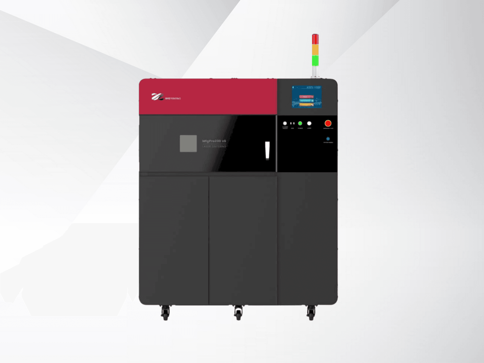 XYZprinting MfgPro230 xS Mašinos vaizdas iš priekio