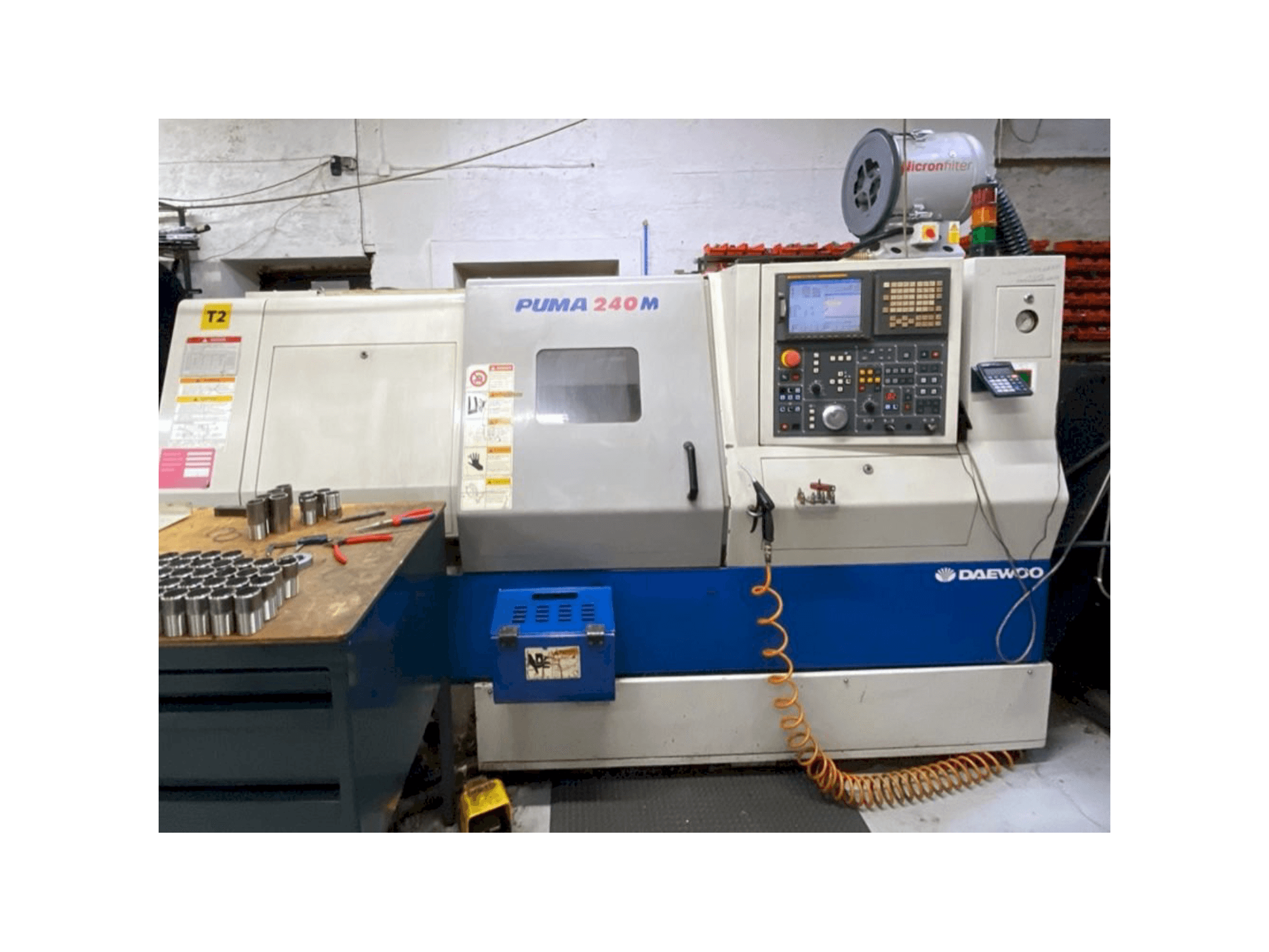 DAEWOO PUMA 240MB Mašinos vaizdas iš priekio