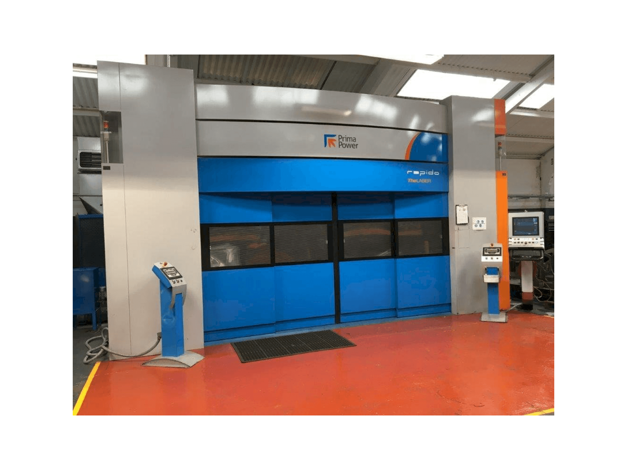 Prima Power RAPIDO CP 4000 Mašinos vaizdas iš priekio