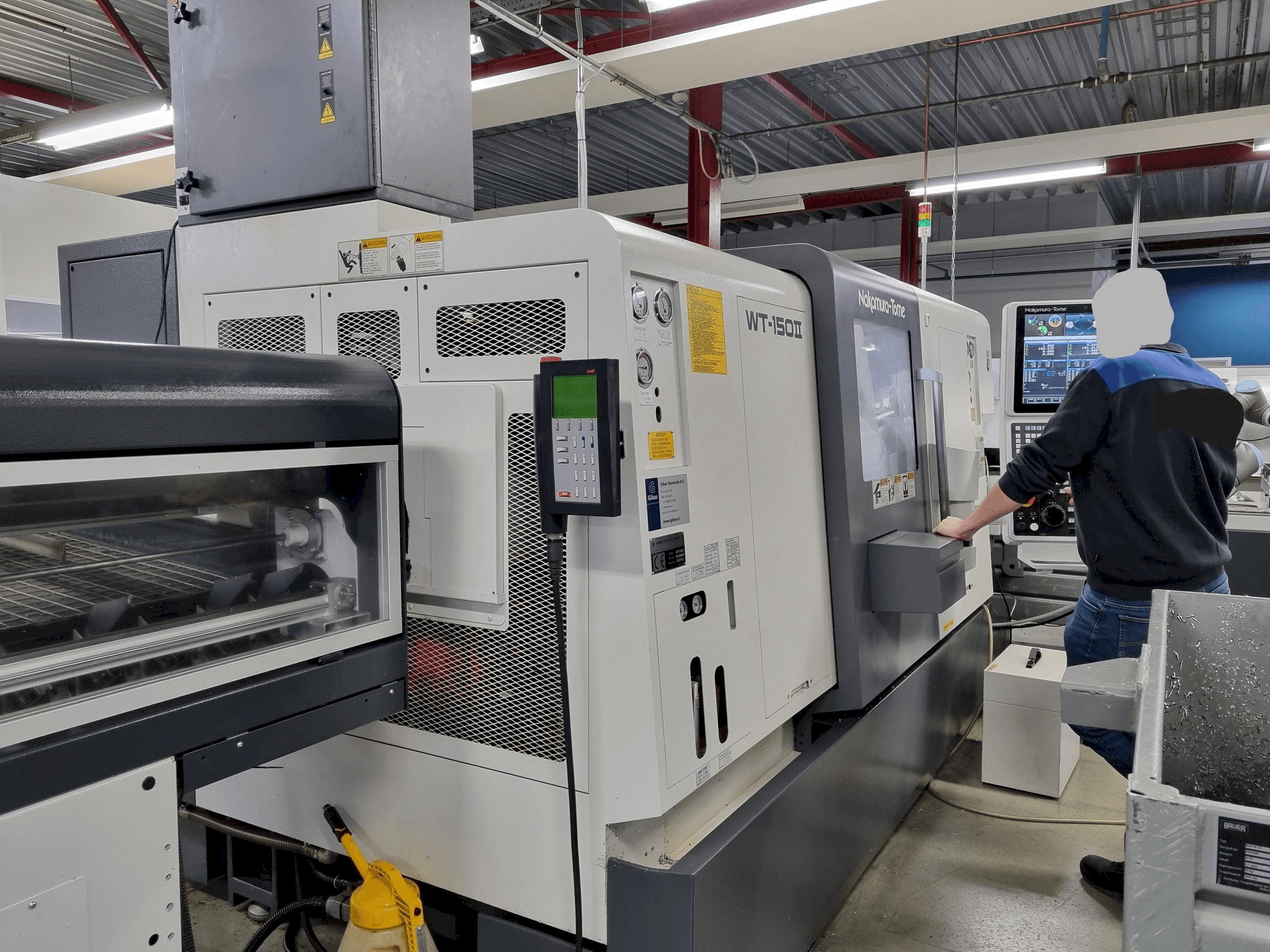 NAKAMURA-TOME WT-150II Mašinos vaizdas iš priekio