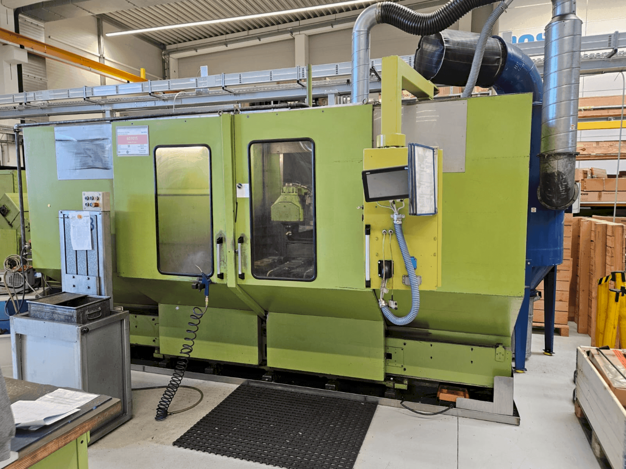 HELLER PFU2 Mašinos vaizdas iš priekio