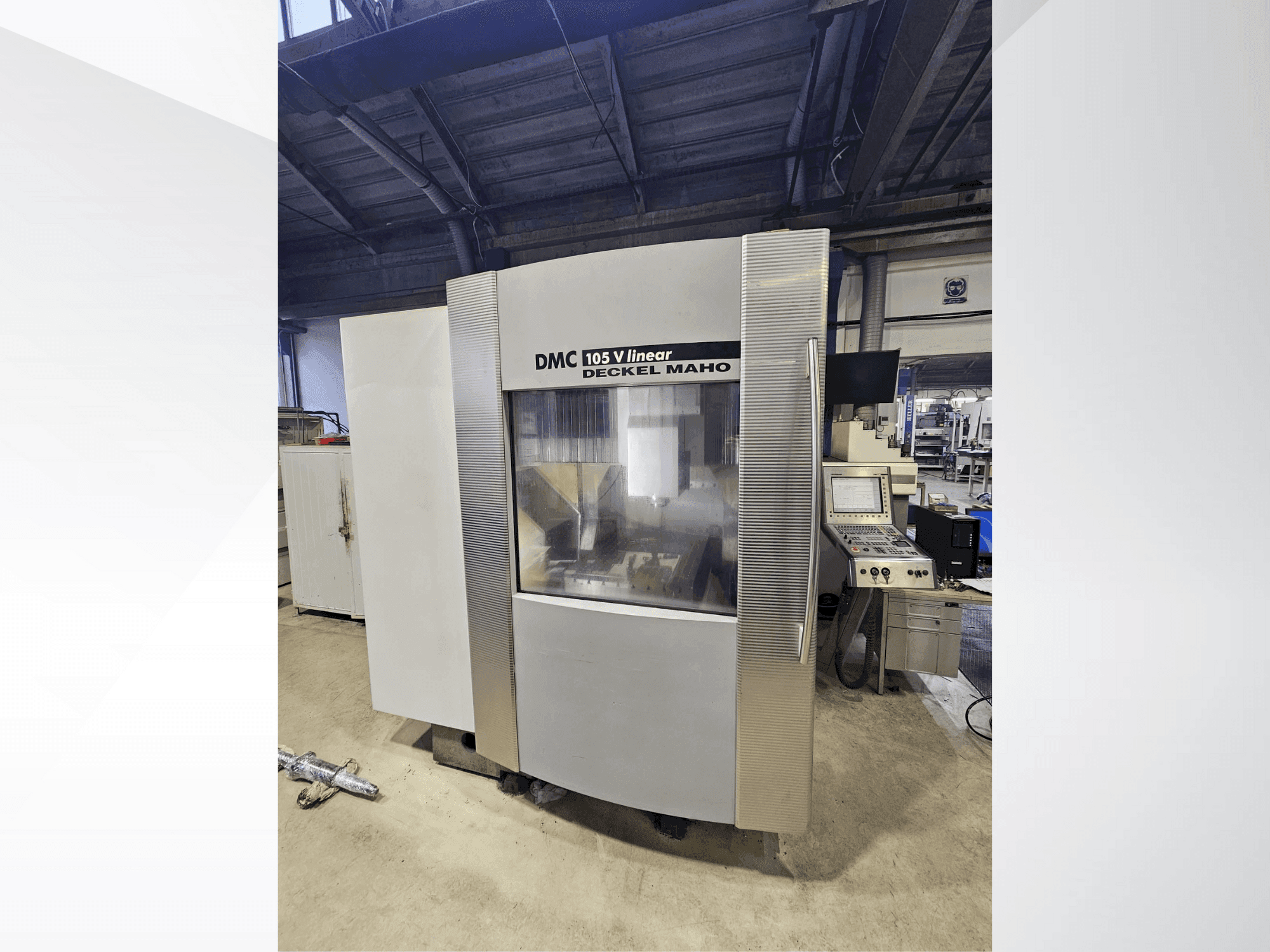 DECKEL MAHO DMC 105 V linear Mašinos vaizdas iš priekio
