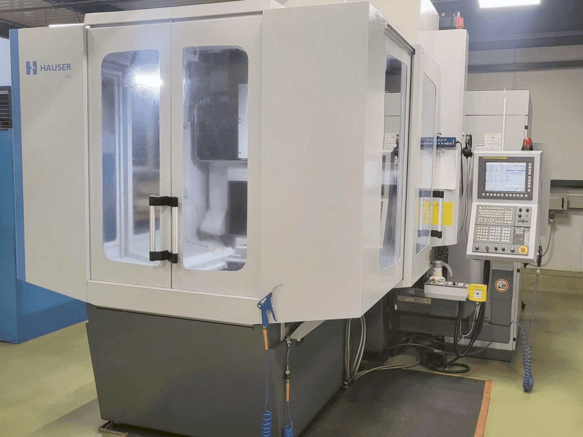 HAUSER KELLENBERGER H55-400 Mašinos vaizdas iš priekio