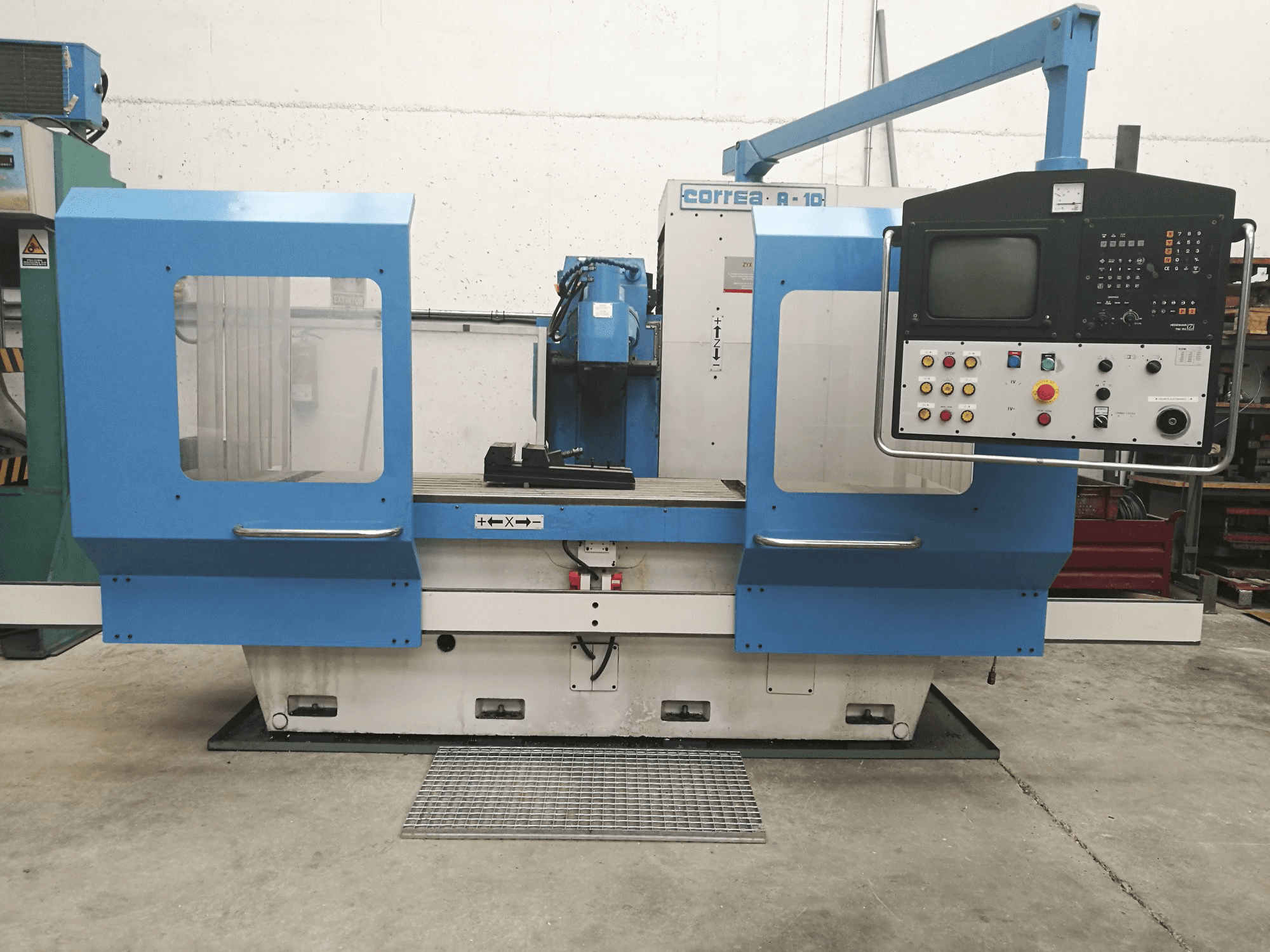 Correa A-10 Mašinos vaizdas iš priekio