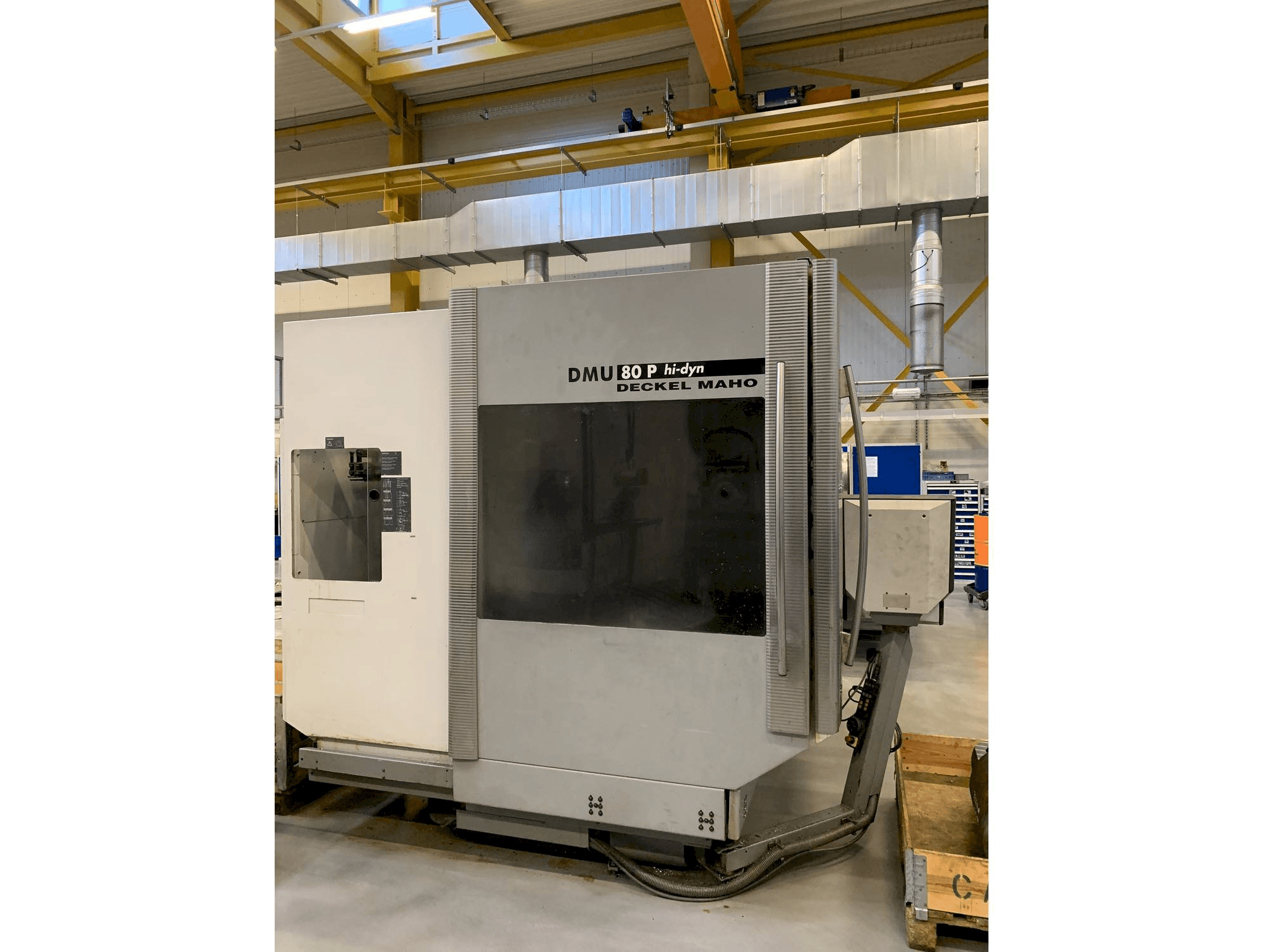 DECKEL MAHO DMU 80 P hi-dyn Mašinos vaizdas iš priekio