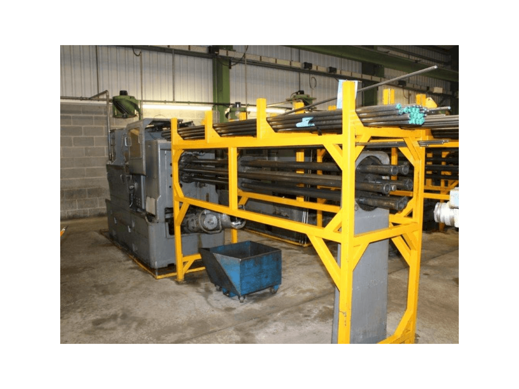 Wickman 1"-6 Mašinos vaizdas iš priekio