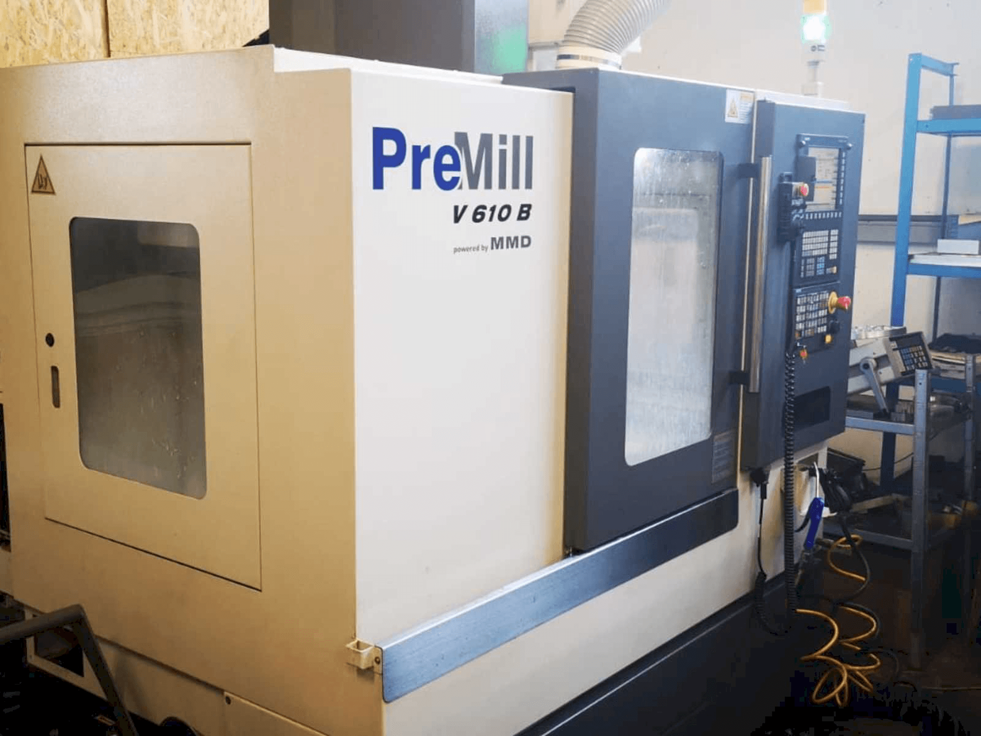 PreMill V 610 B Mašinos vaizdas iš priekio