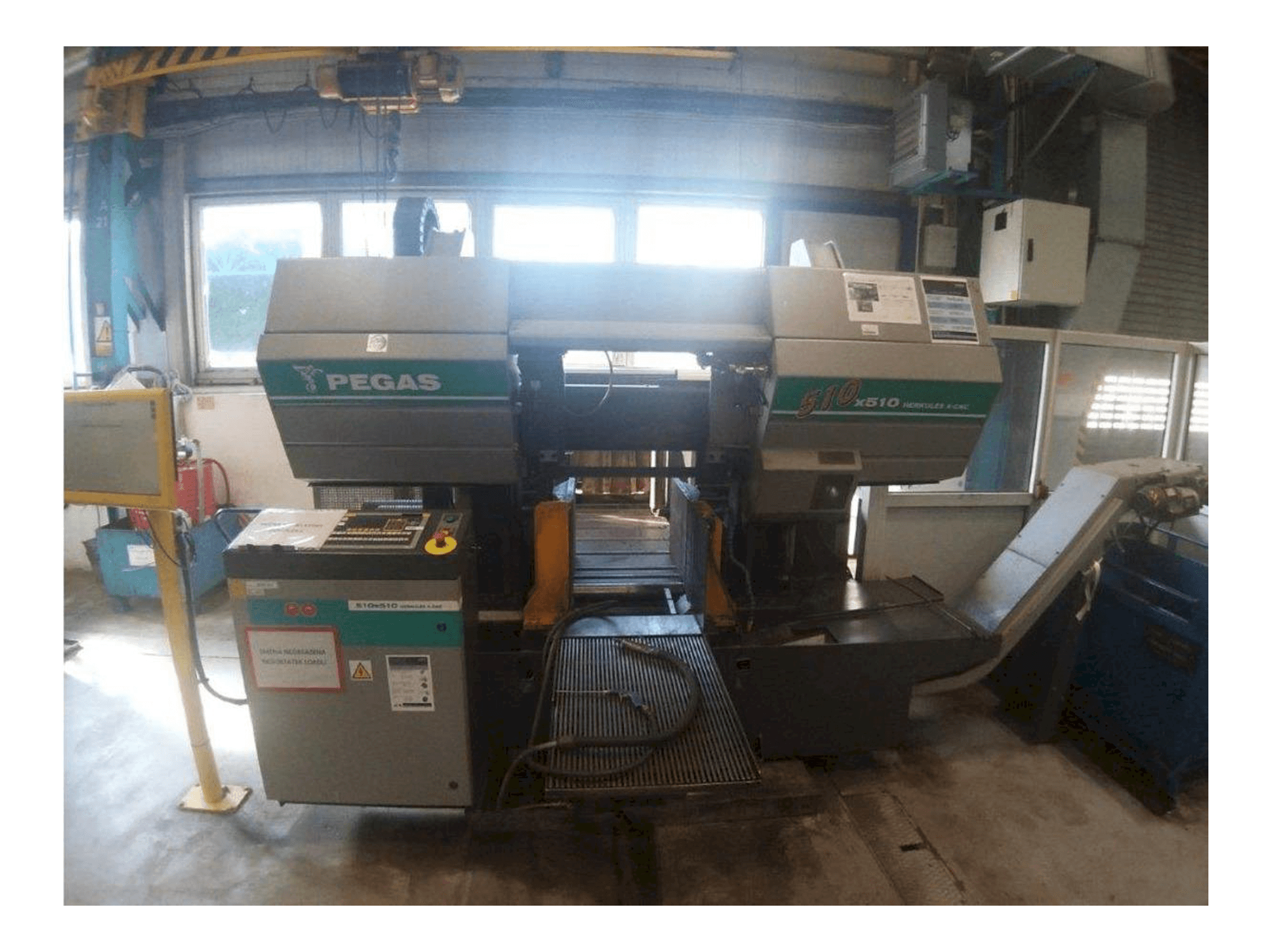 Pegas 510x510 Herkules X-CNC Mašinos vaizdas iš priekio