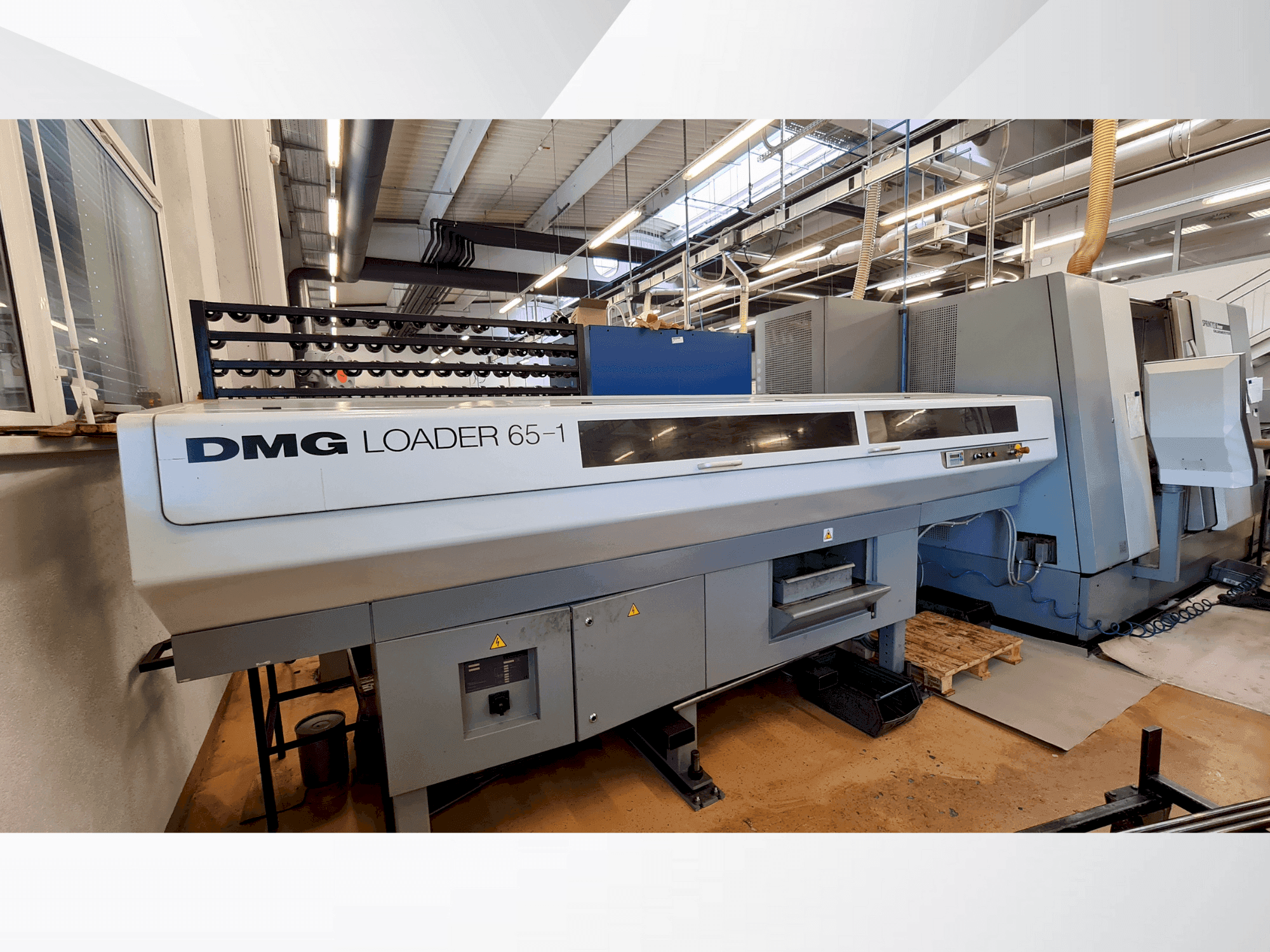 Gildemeister DMG GILDEMEISTER SPRINT Linear 65 Mašinos vaizdas iš priekio