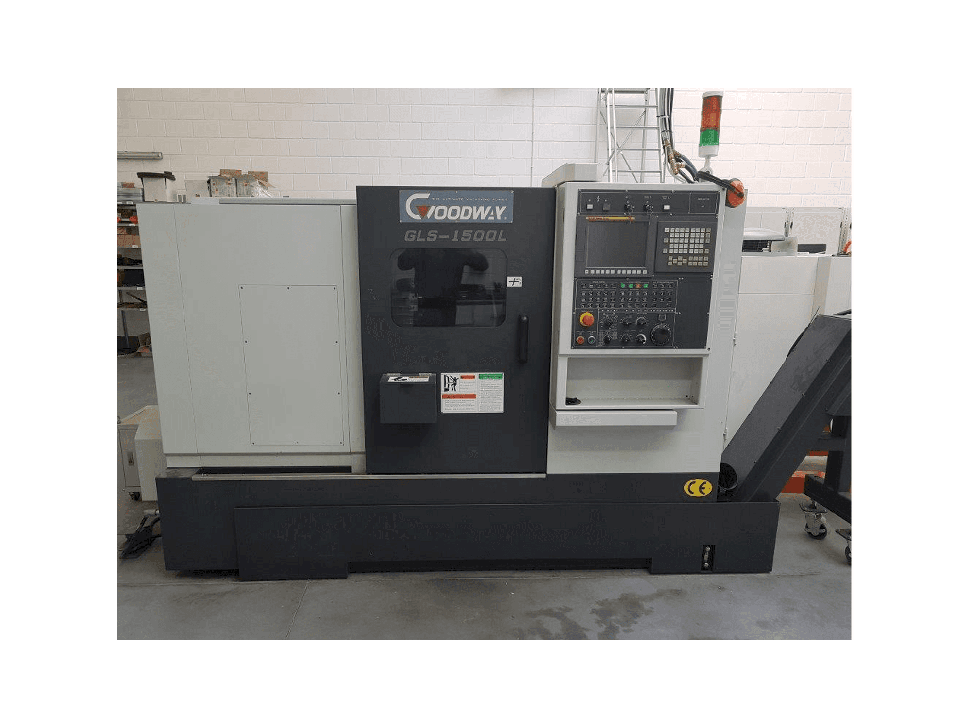 Goodway GLS-1500L Mašinos vaizdas iš priekio