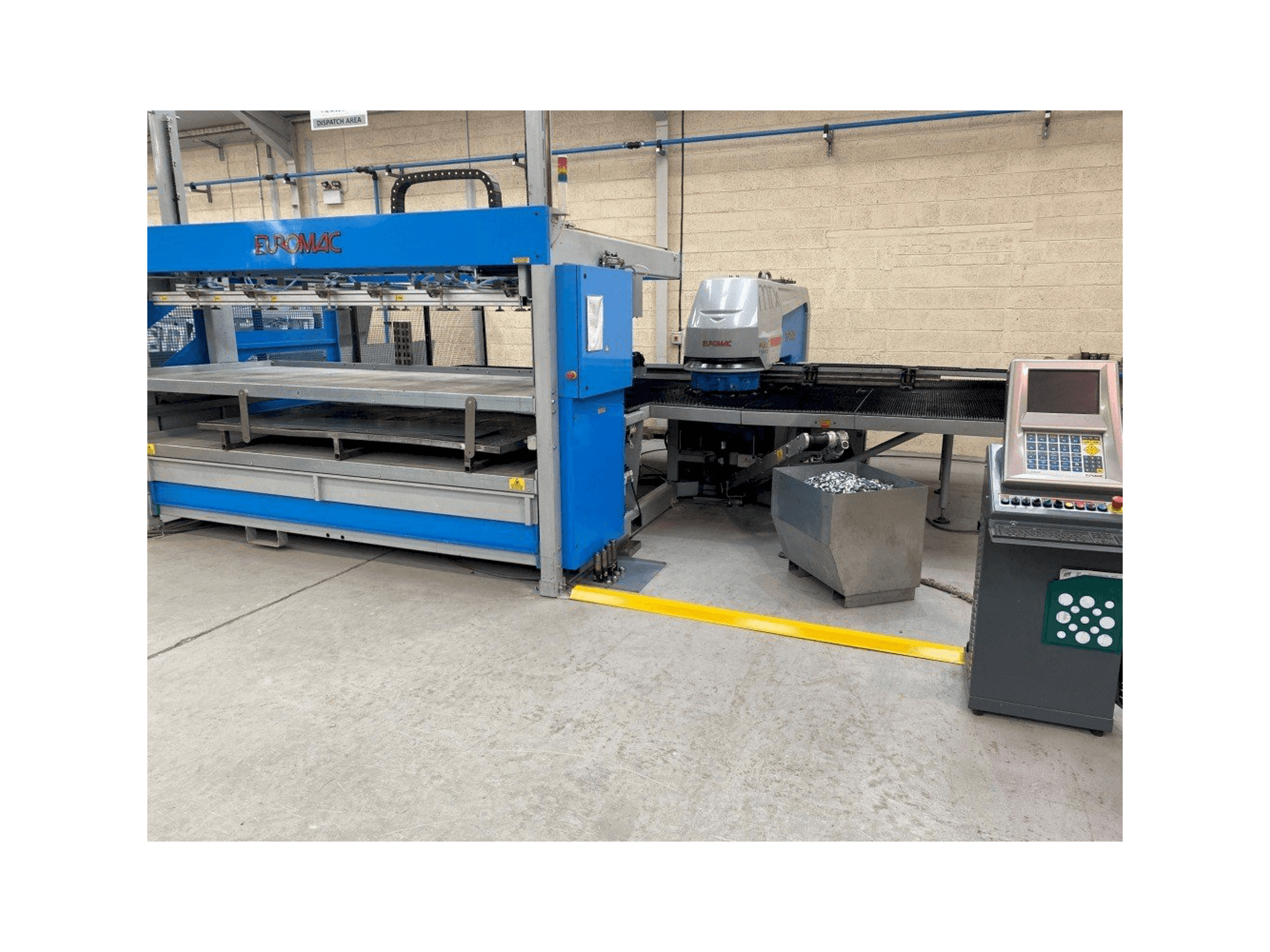 Euromac MTX Flex 12 Hybrid Mašinos vaizdas iš priekio