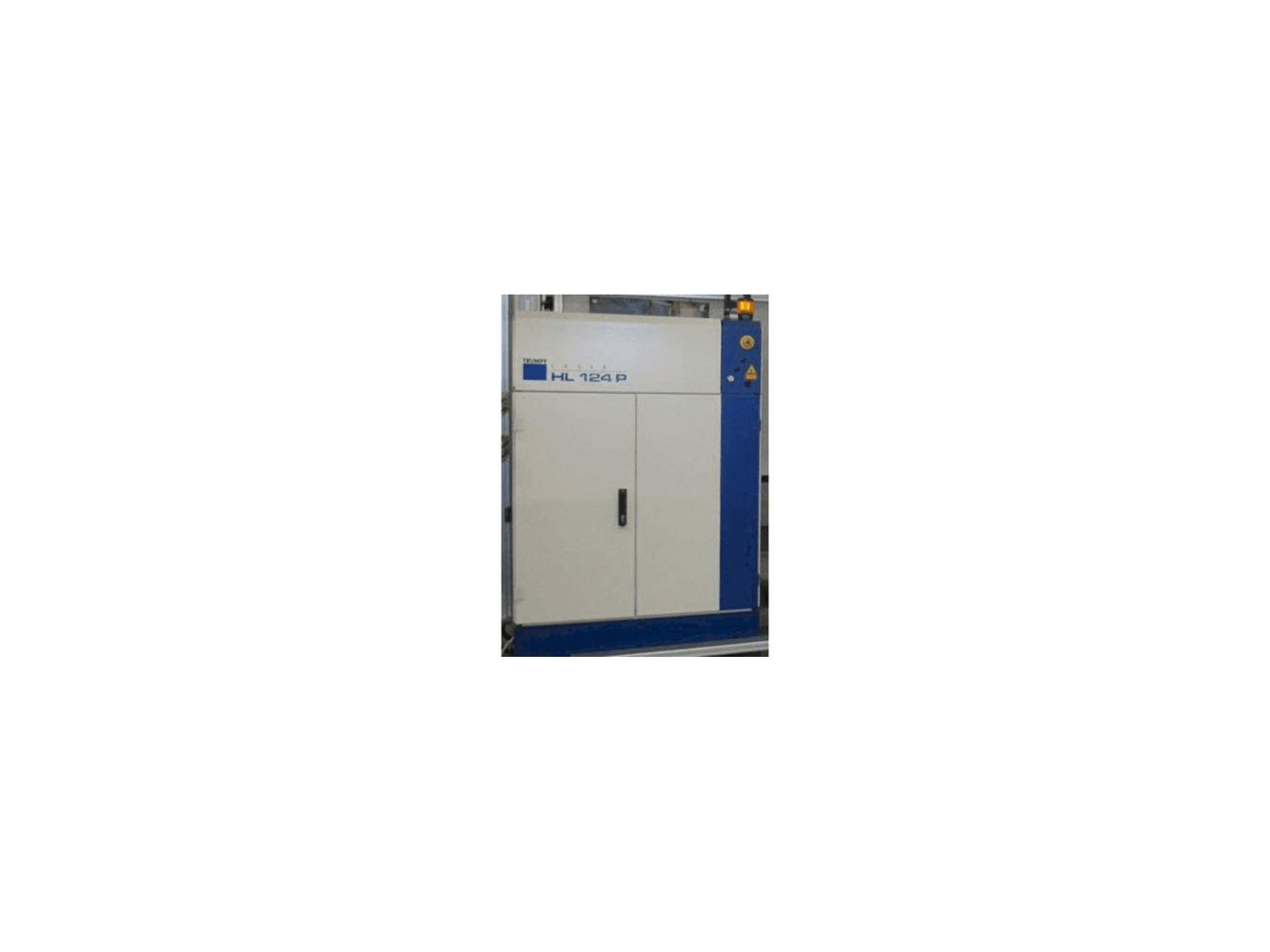 Trumpf HL 124 P Mašinos vaizdas iš priekio