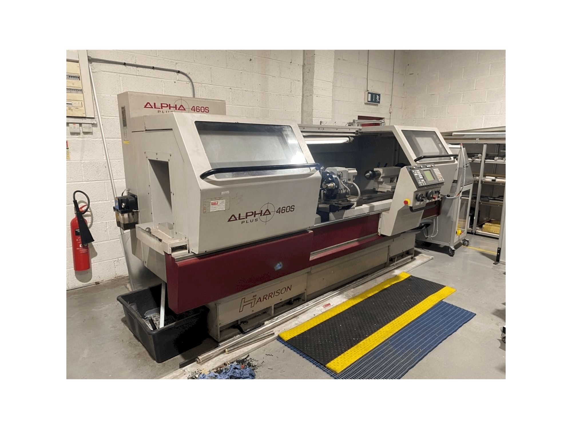 Harrison Alpha 460S Plus Mašinos vaizdas iš priekio