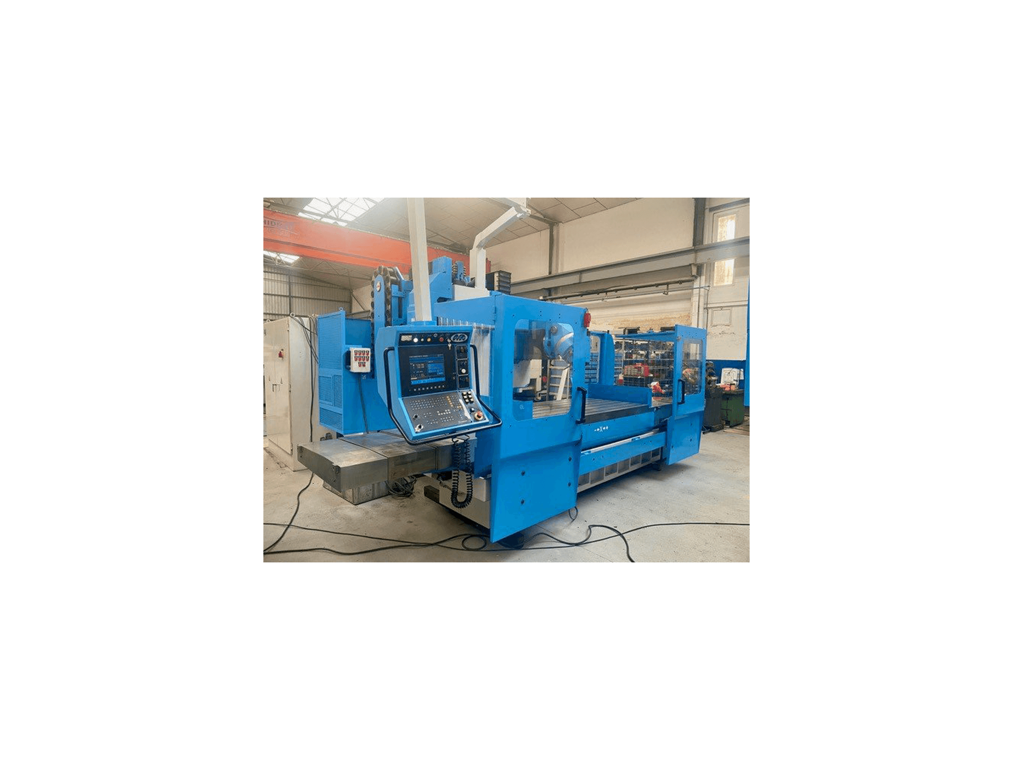 MTE BF 2200 Mašinos vaizdas iš priekio