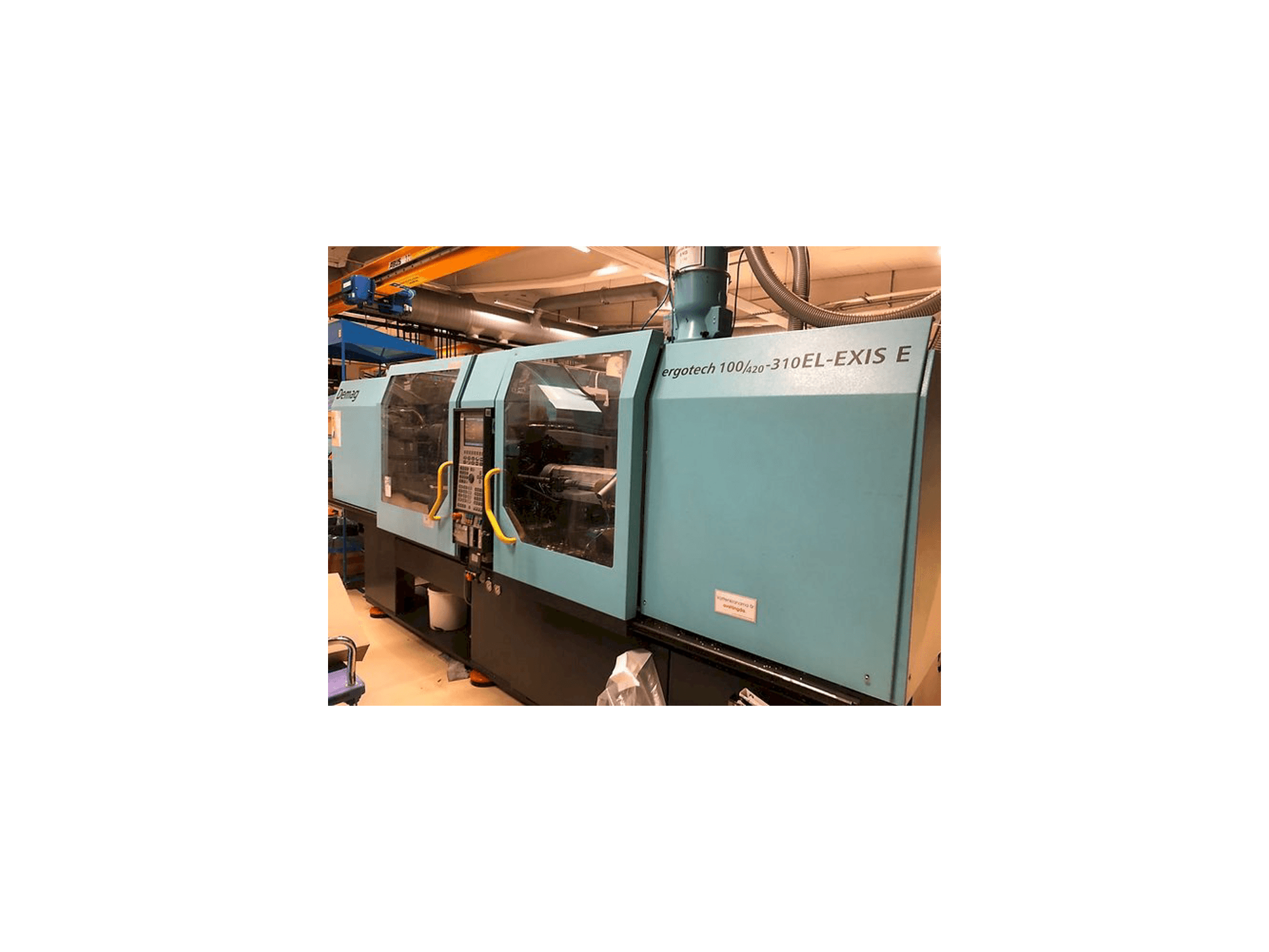 DEMAG Ergotech 100/420 - 310 EL-EXIS E Mašinos vaizdas iš priekio