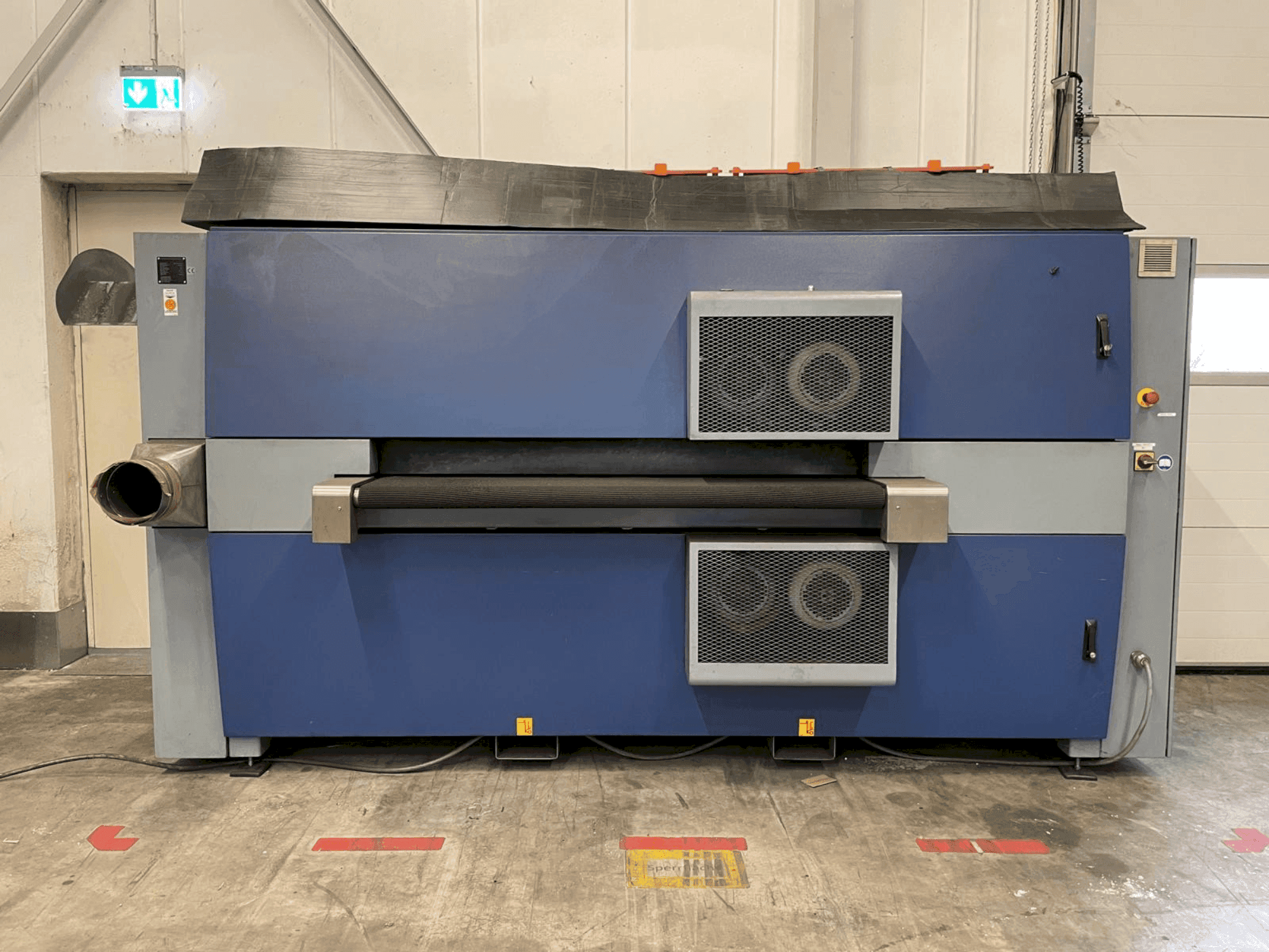 LISSMAC SBM-M 1500 B2 Mašinos vaizdas iš priekio