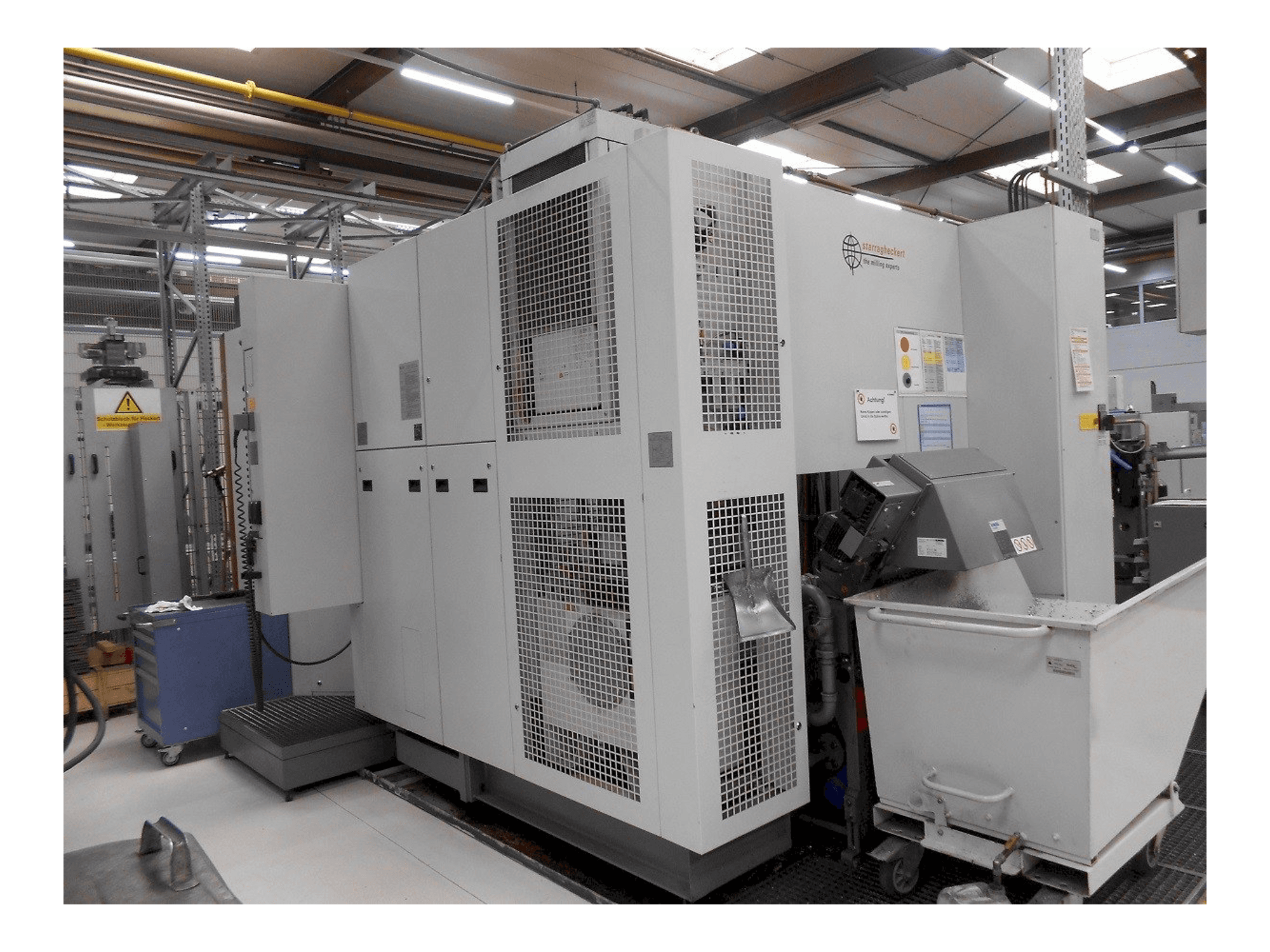 Heckert HEC 500 D XXL Mašinos vaizdas iš kairės pusės