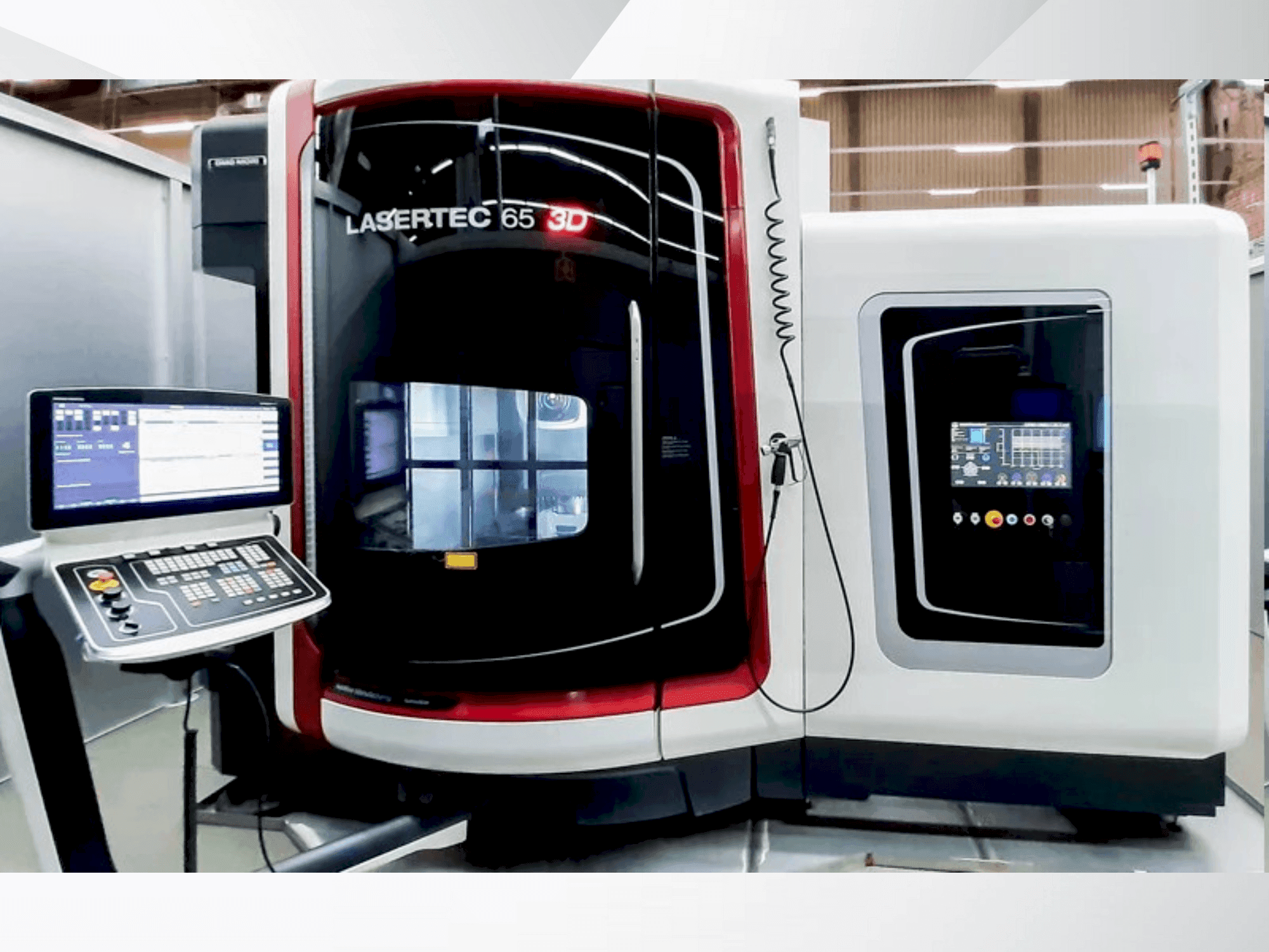 DMG MORI Lasertec 65 Mašinos vaizdas iš priekio