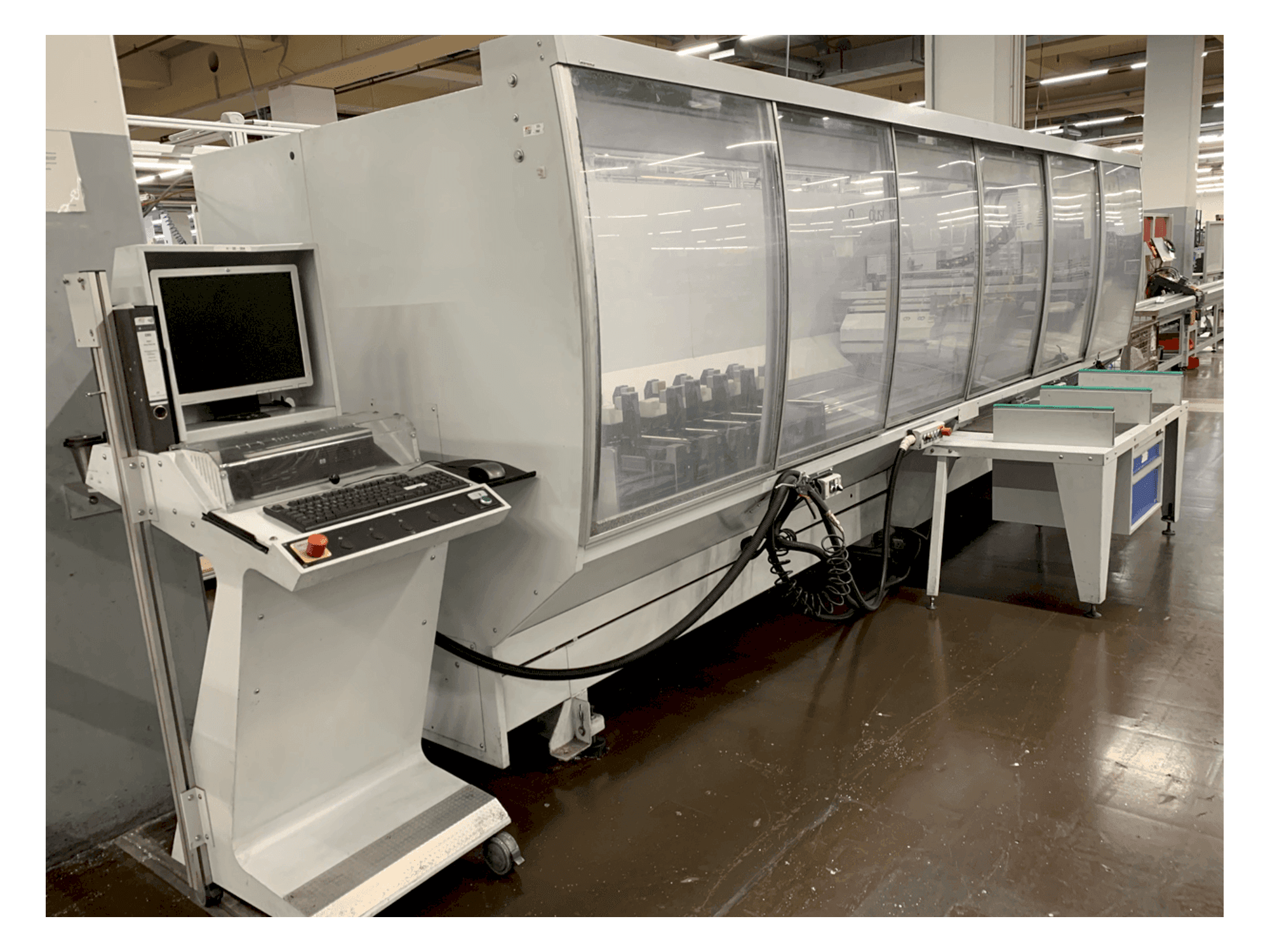 FomIndustrie Dali 40 Mašinos vaizdas iš kairės pusės