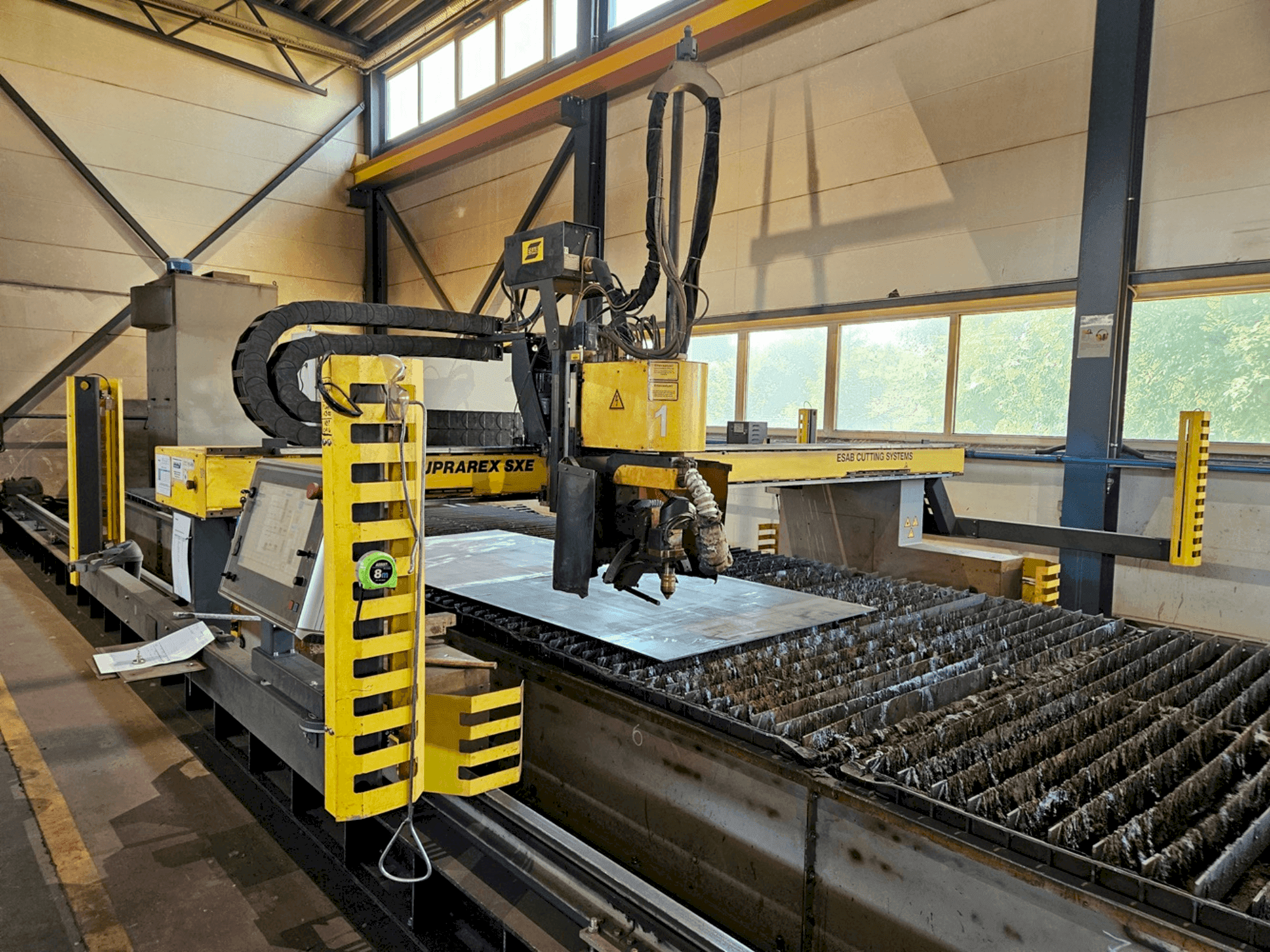 ESAB Suprarex SXE HD 4000 230 V Mašinos vaizdas iš priekio