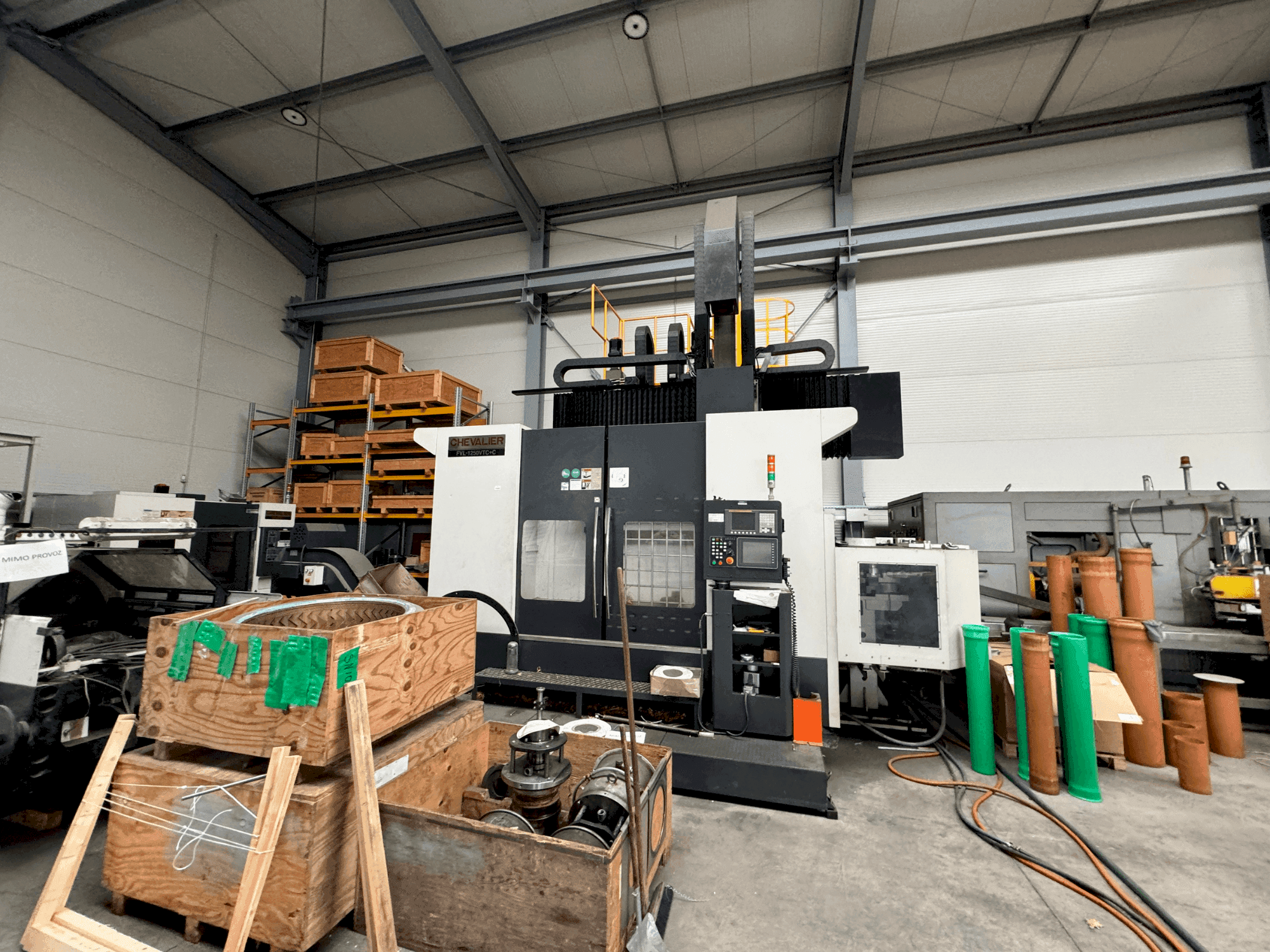 Chevalier FVL-1250VTC+C Mašinos vaizdas iš priekio