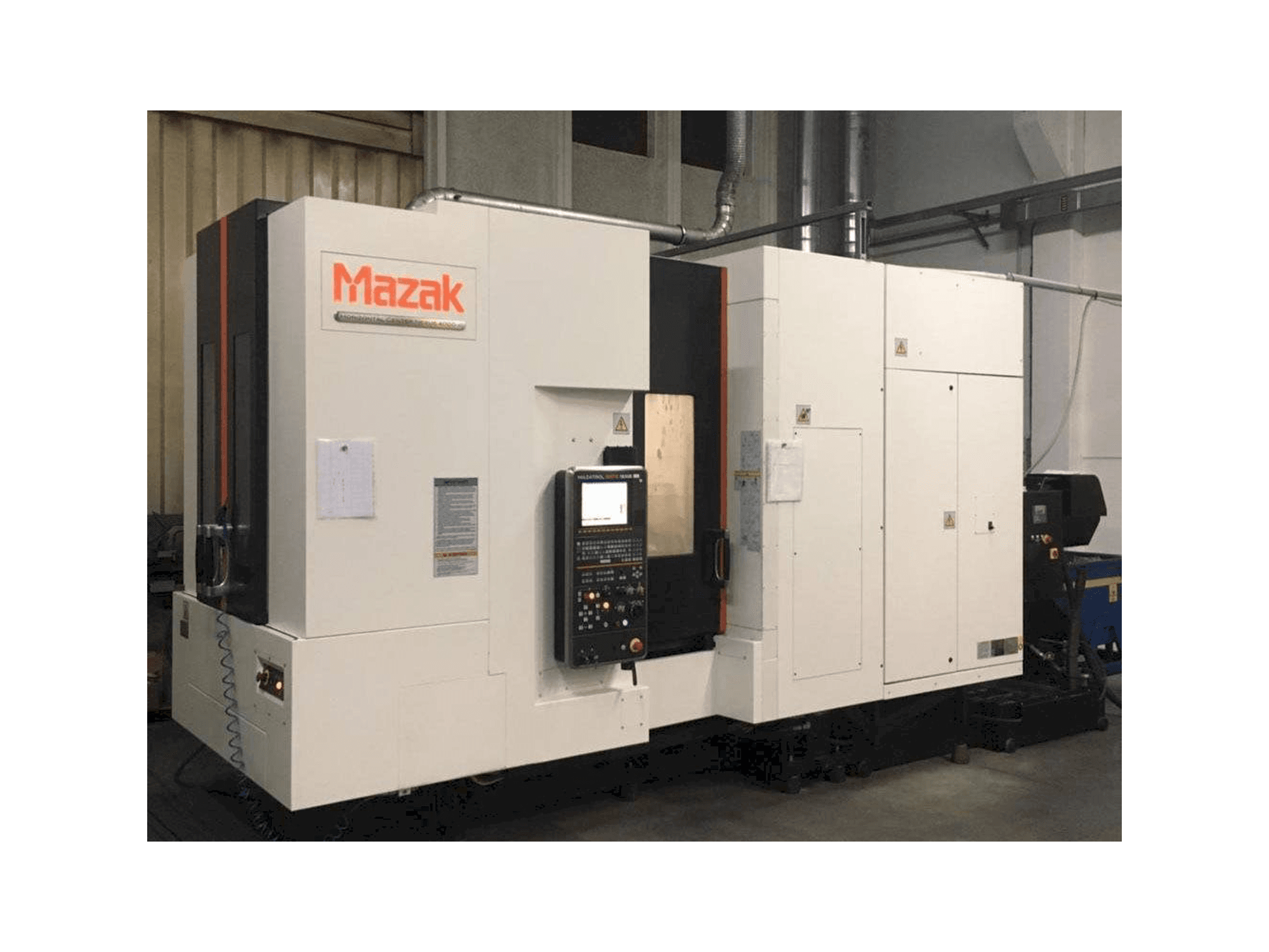 Mazak HC Nexus 4000 MK II Mašinos vaizdas iš priekio