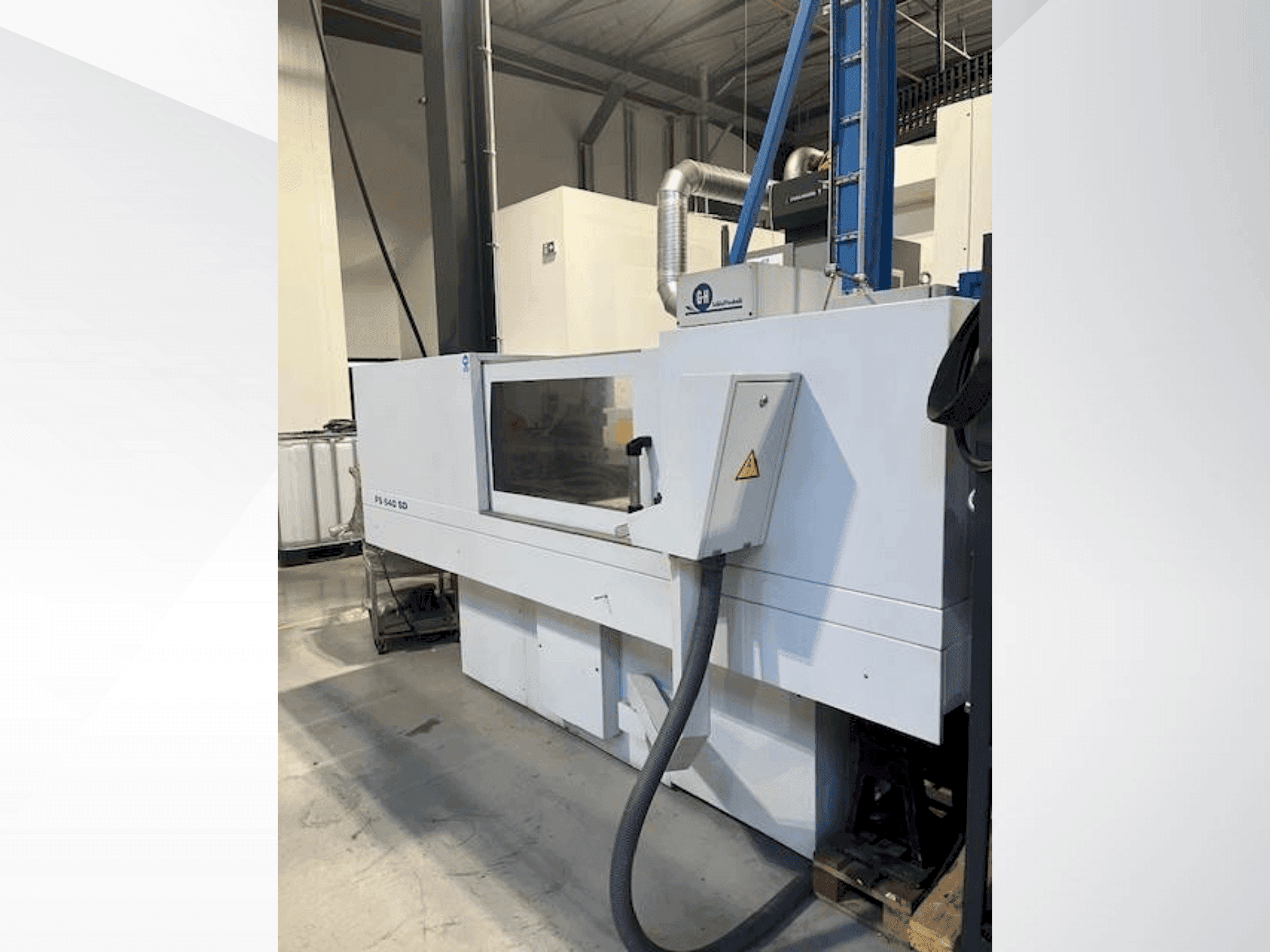 GEIBEL & HOTZ FS 640 SD Mašinos vaizdas iš priekio
