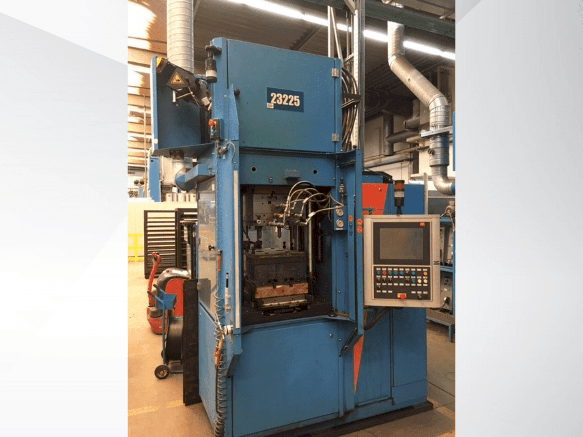 MAPLAN MFT 750/160 edition S Mašinos vaizdas iš priekio