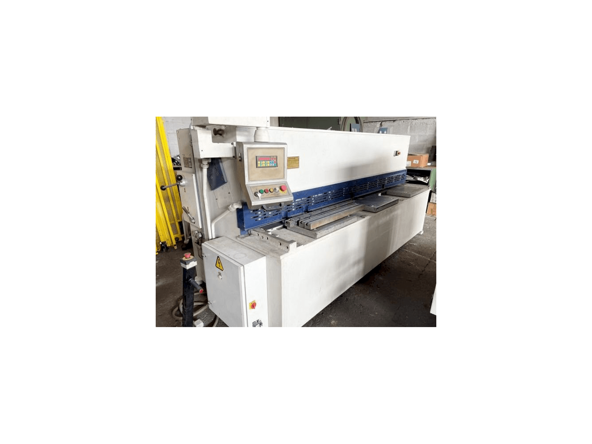 ALPA COF 3050mm x 4/6mm Mašinos vaizdas iš priekio