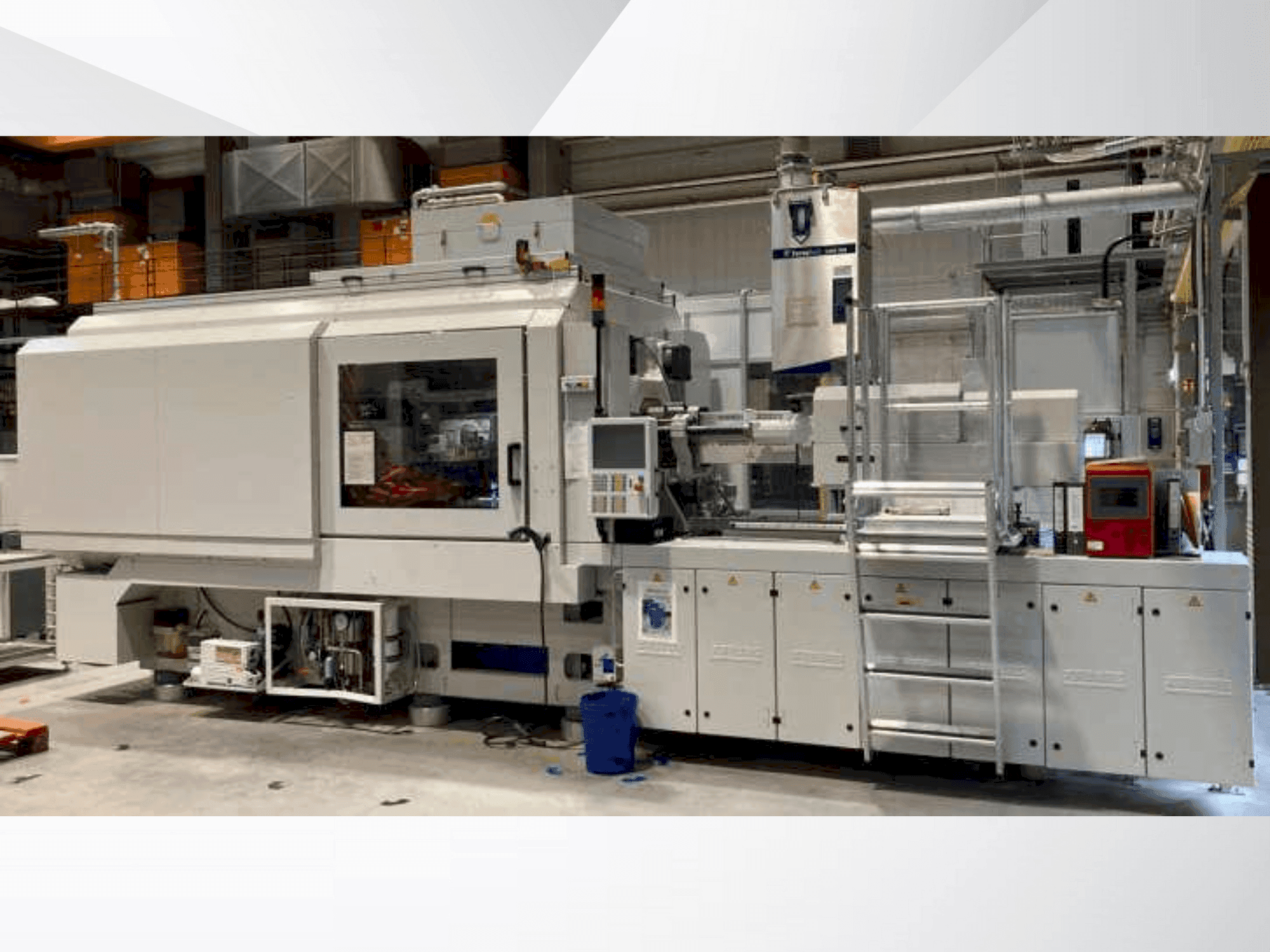 Arburg SGM Allrounder 720A Mašinos vaizdas iš priekio