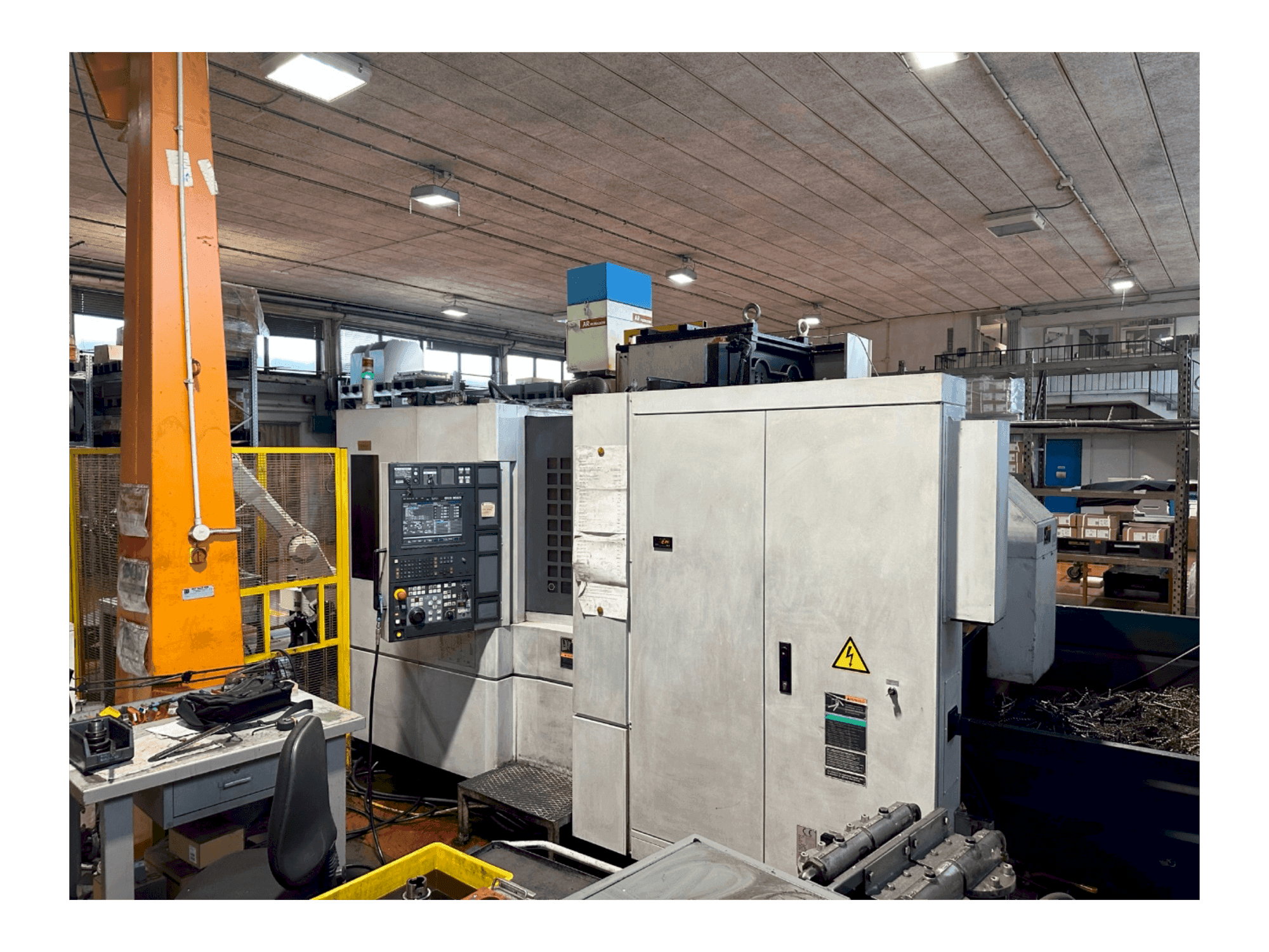 MORI SEIKI NH 4000 DCG Mašinos vaizdas iš priekio