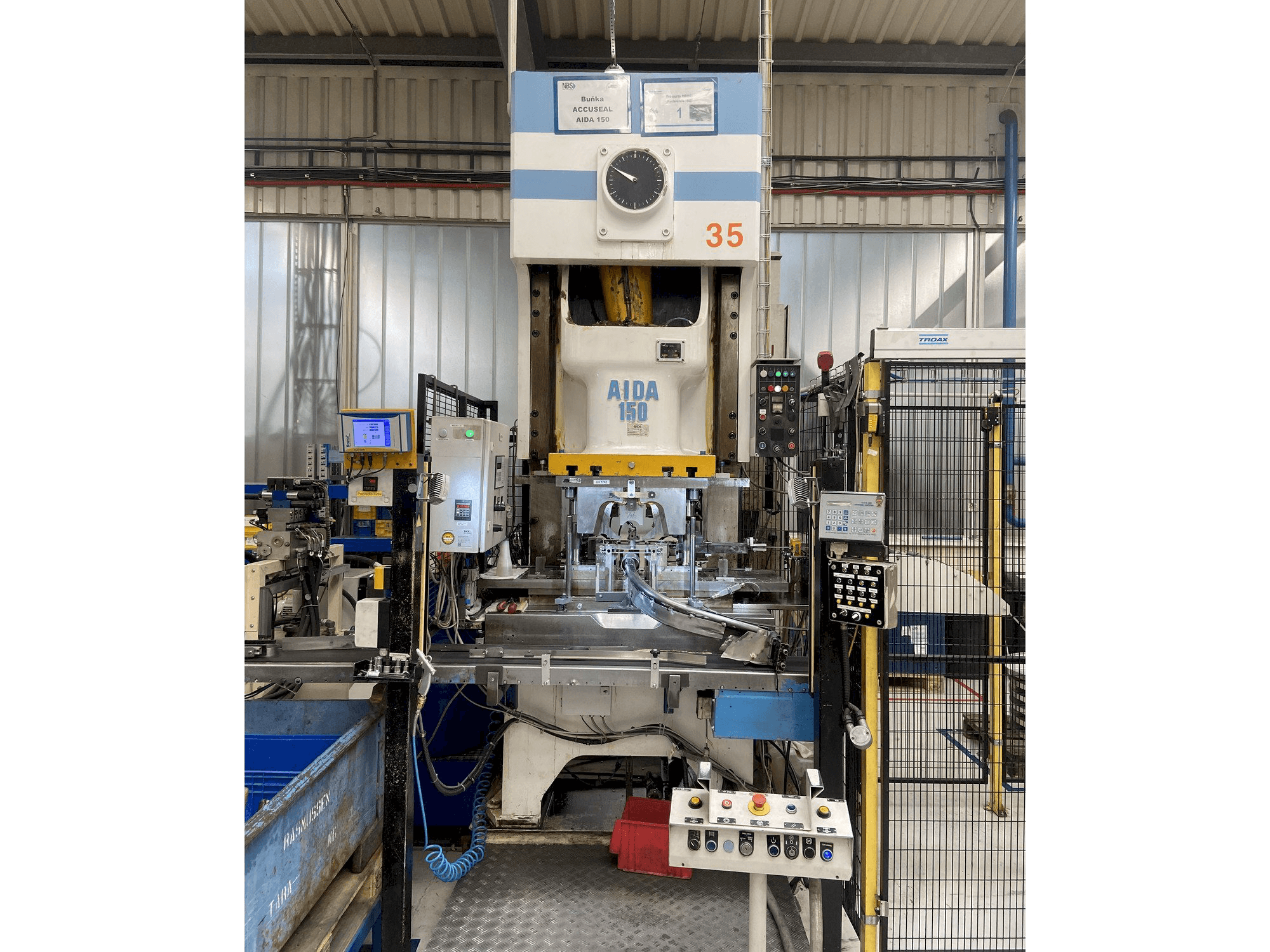 AIDA NC1-150(2) (1996) Mašinos vaizdas iš priekio