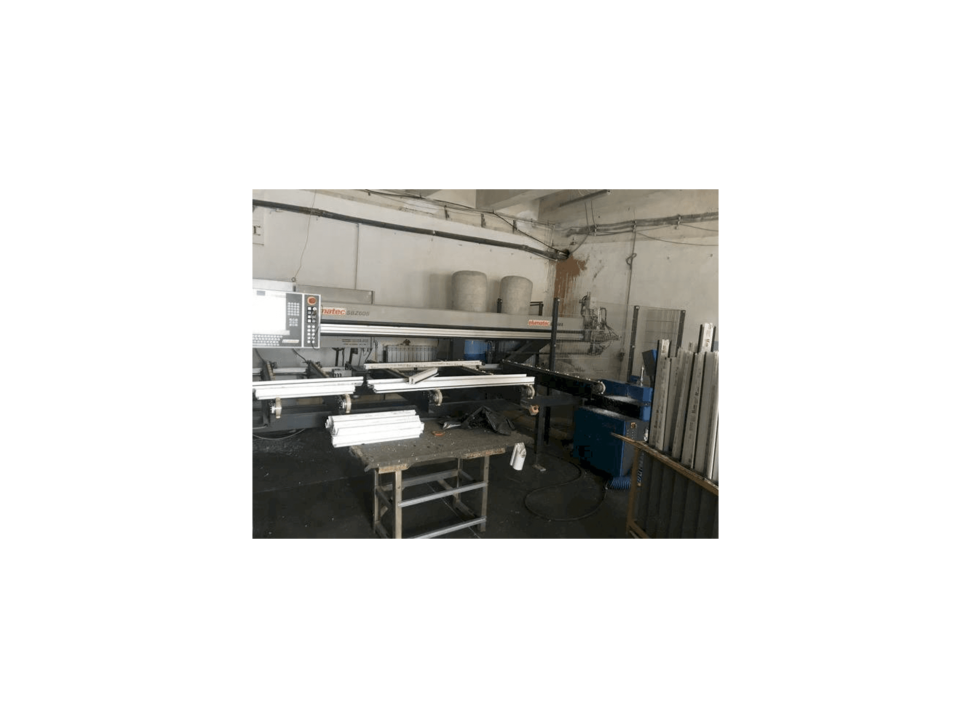 Elumatec SBZ 608 Mašinos vaizdas iš priekio