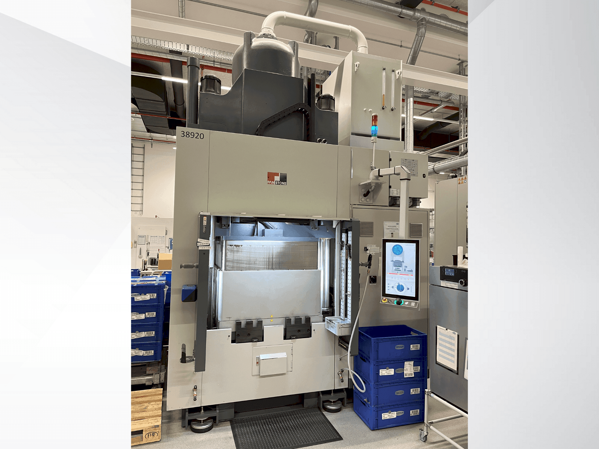 PAN Stone D-V-500-PCD Mašinos vaizdas iš priekio