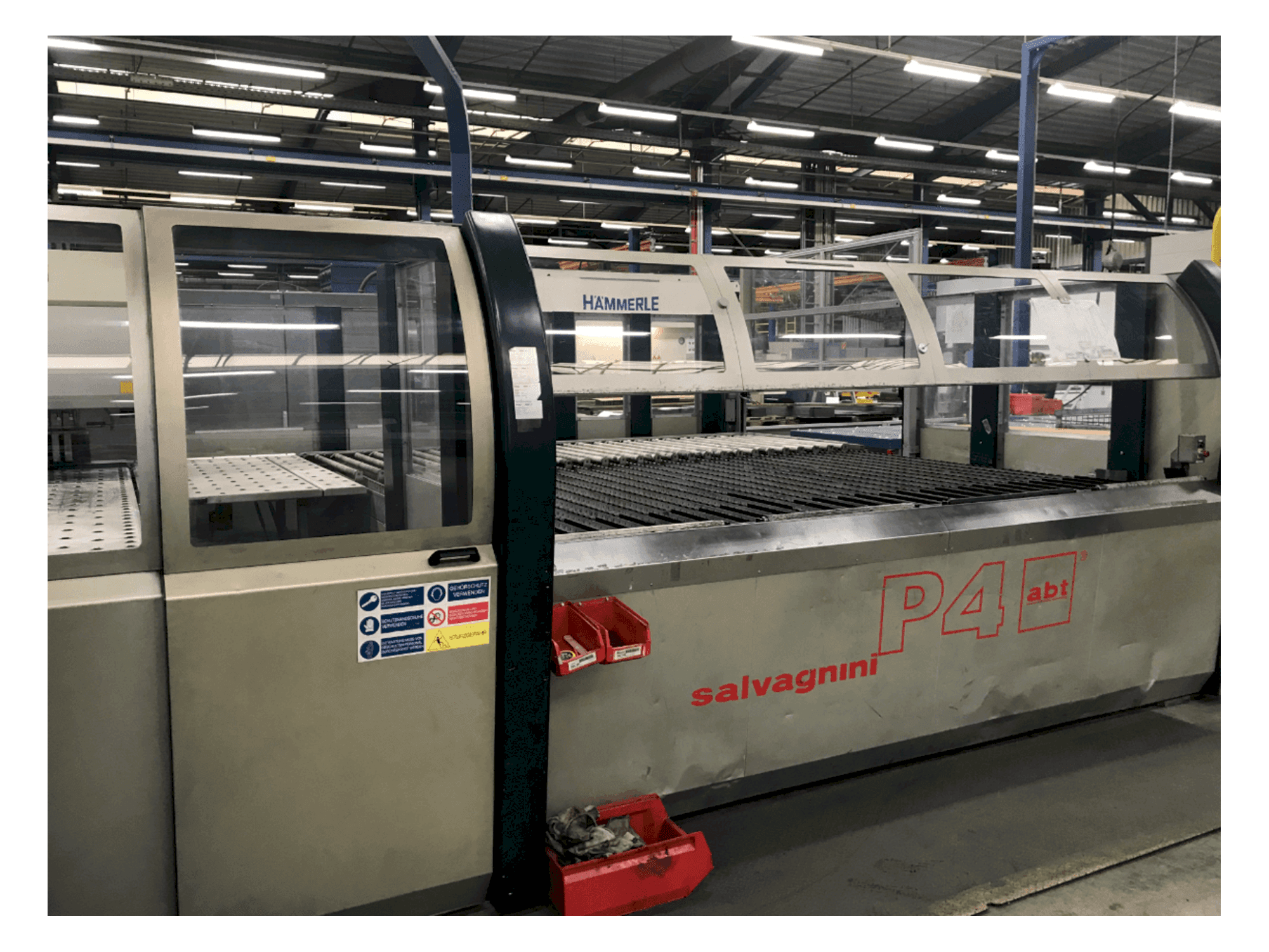 Salvagnini S4S-40 / P4-3216 Mašinos vaizdas iš priekio