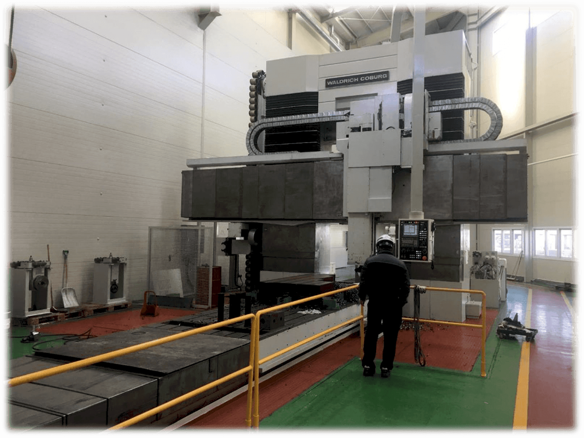 WALDRICH COBURG 14-10FP150NC Mašinos vaizdas iš priekio