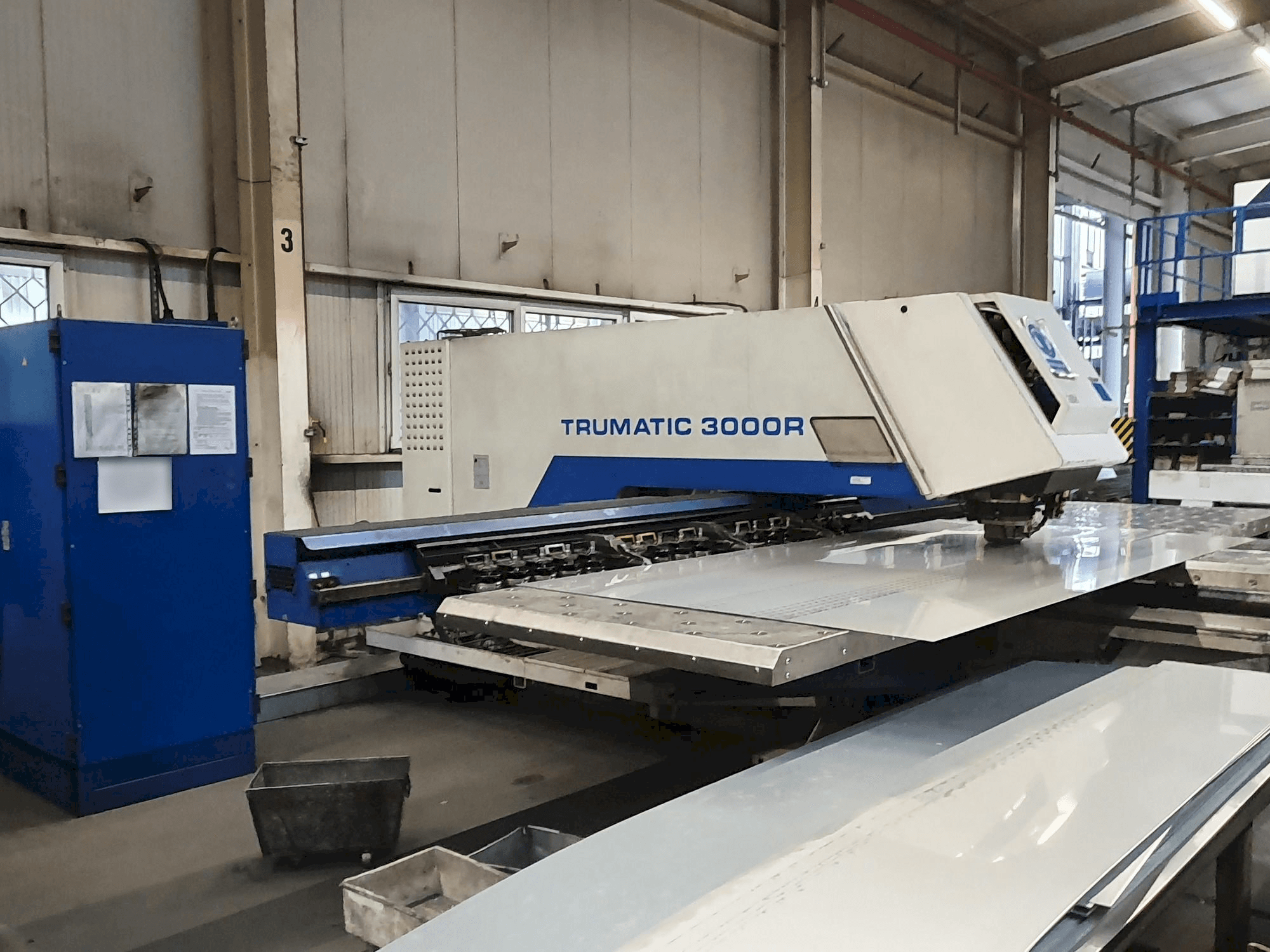 Trumpf Trumatic 3000R Mašinos vaizdas iš priekio