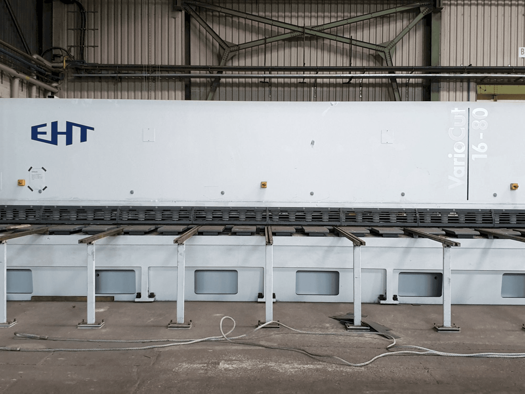 EHT VarioCut 16-80 Mašinos vaizdas iš priekio