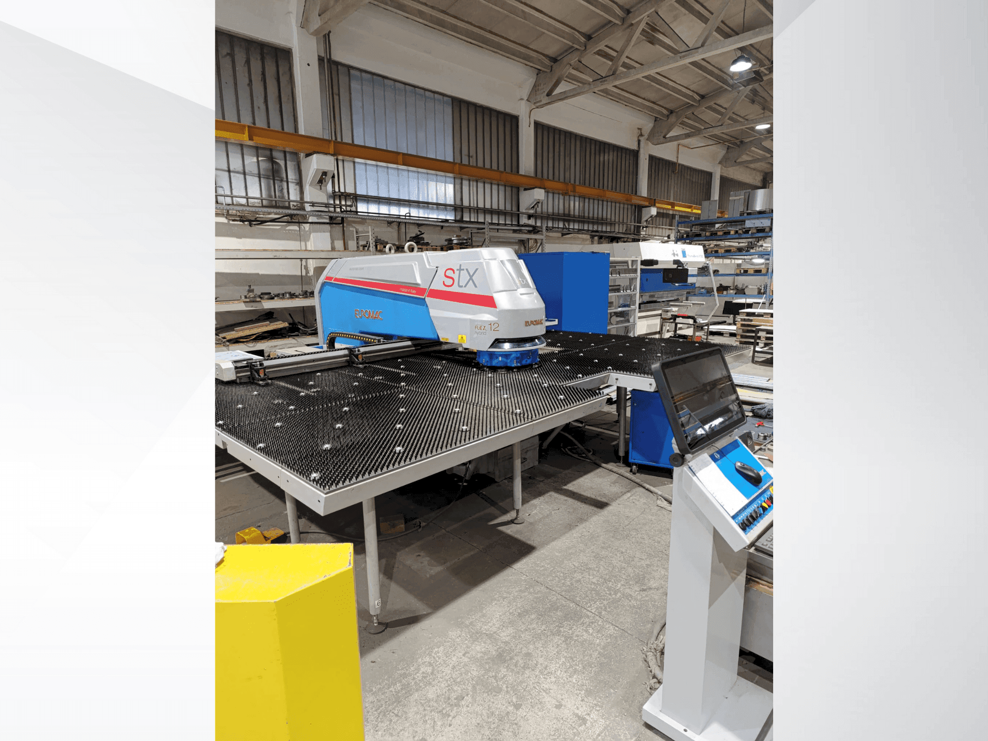 Euromac STX FLEX 12 1500/22-2500 Mašinos vaizdas iš priekio