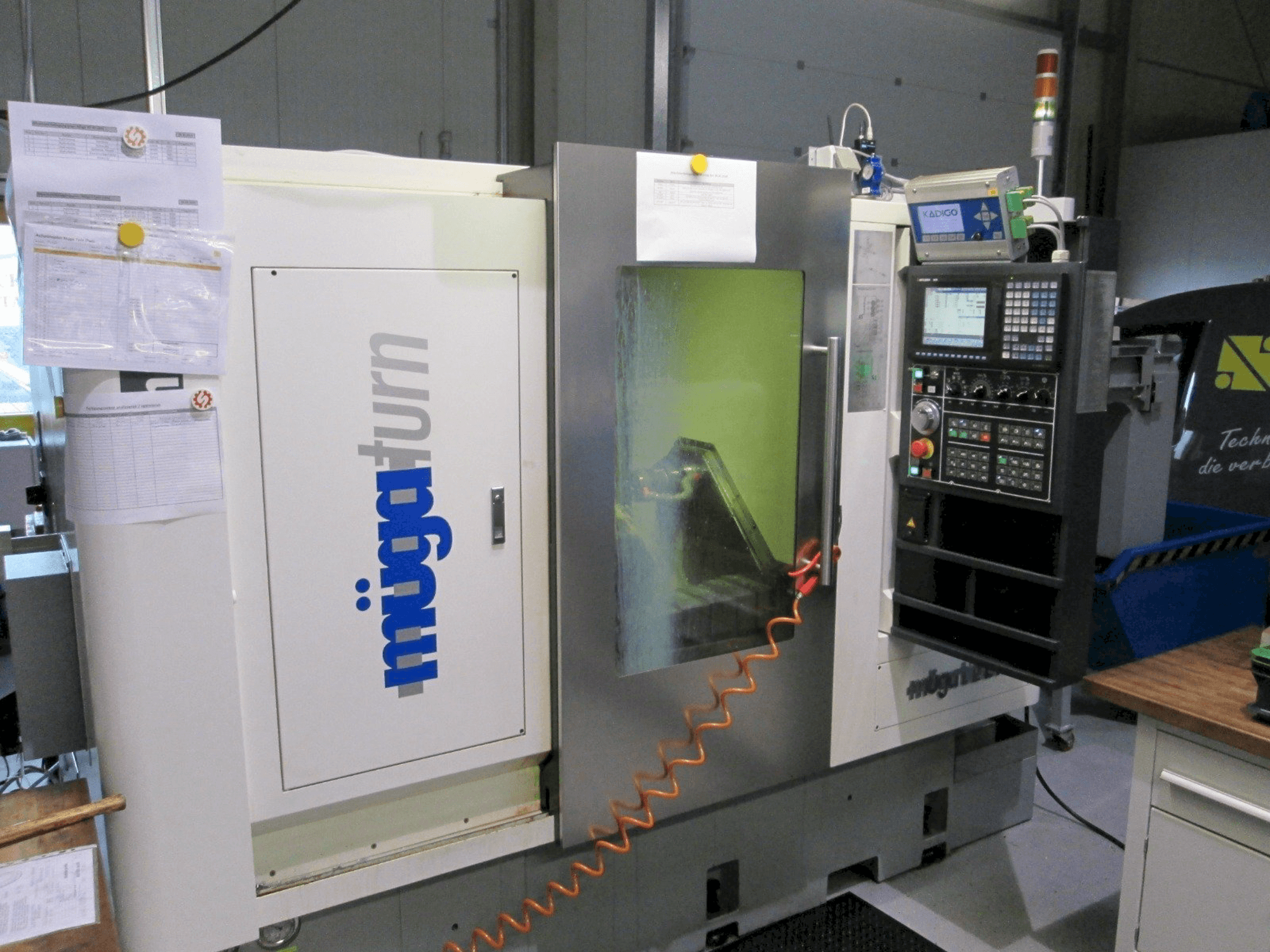 Muga iTwin Mašinos vaizdas iš priekio