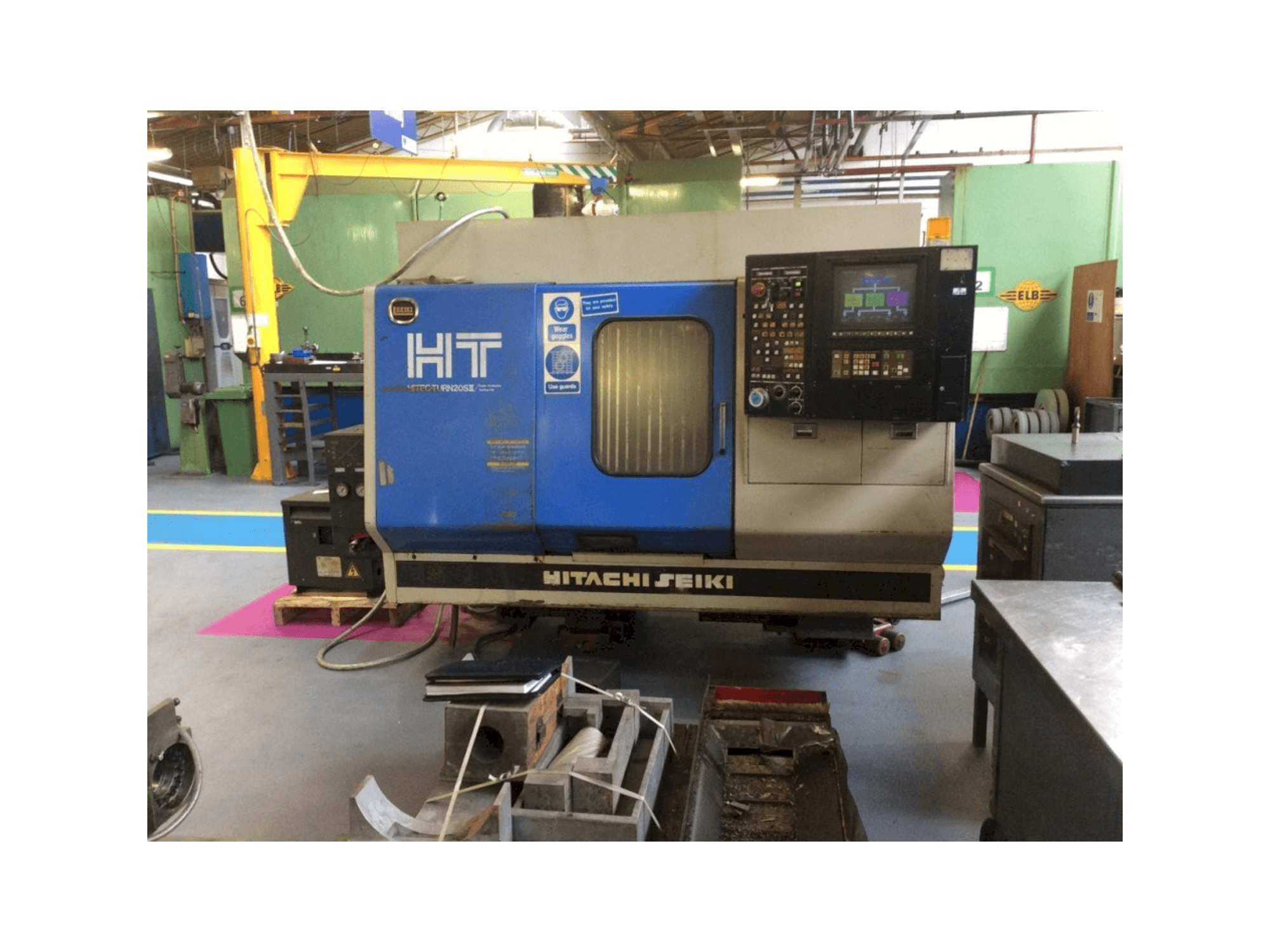 HITACHI SEIKI HT20SII Mašinos vaizdas iš priekio