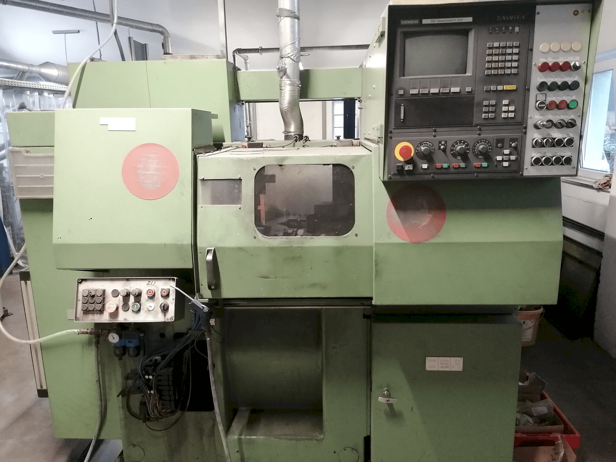 Scherer - Feinbau Snc 100 (1999) Mašinos vaizdas iš priekio