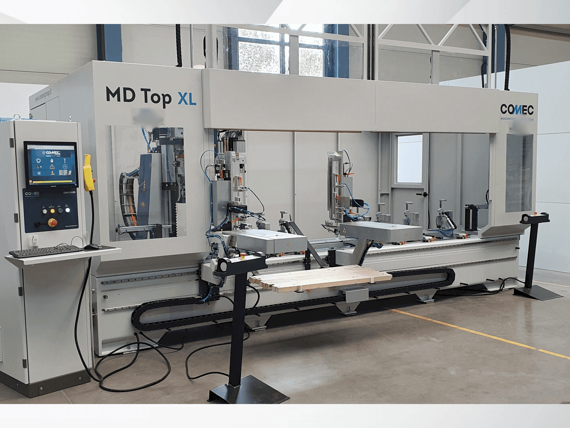 COMEC MD TOP XLS CA2 Mašinos vaizdas iš priekio