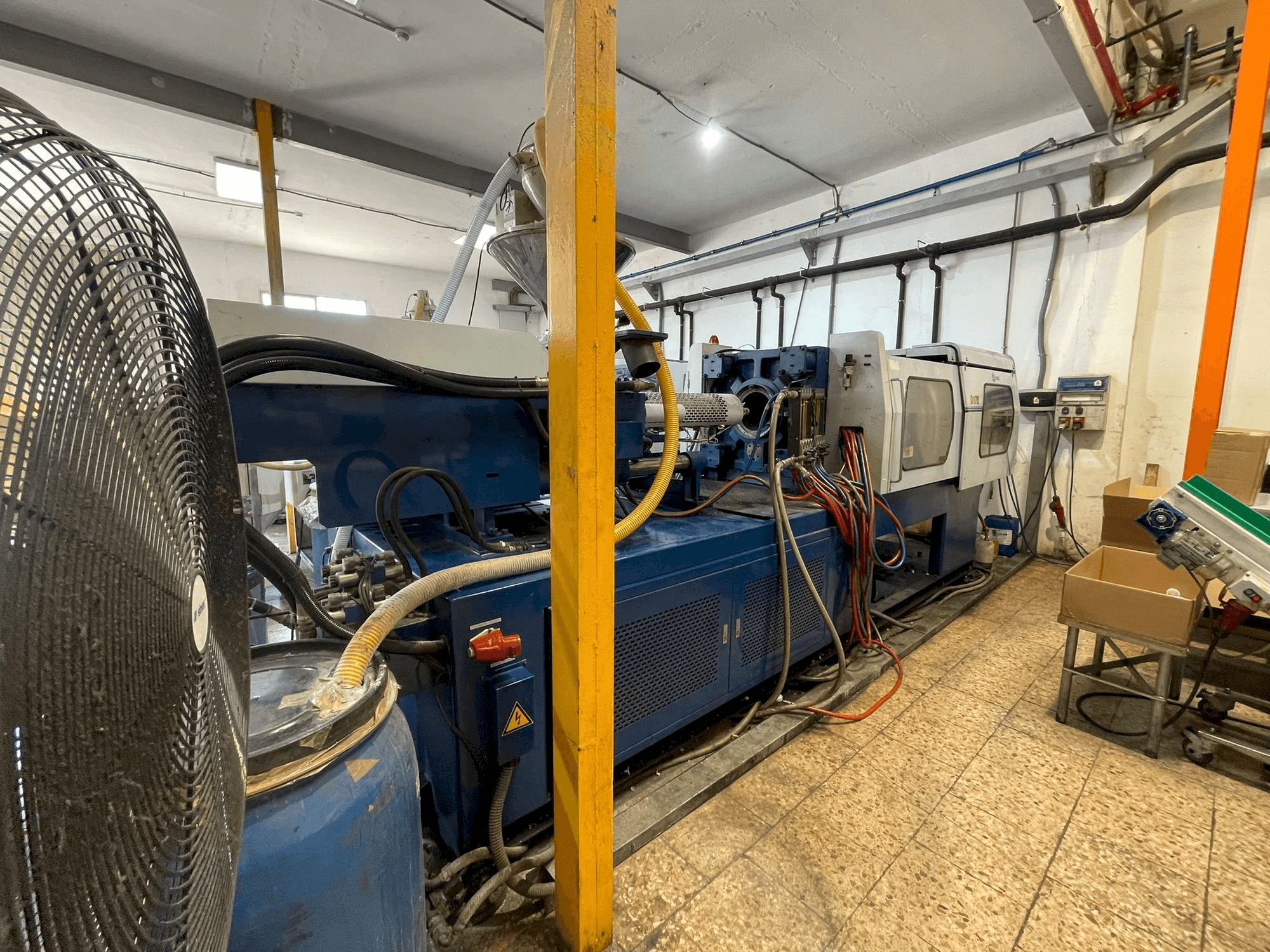 Euroinj D170 Mašinos vaizdas iš kairės pusės