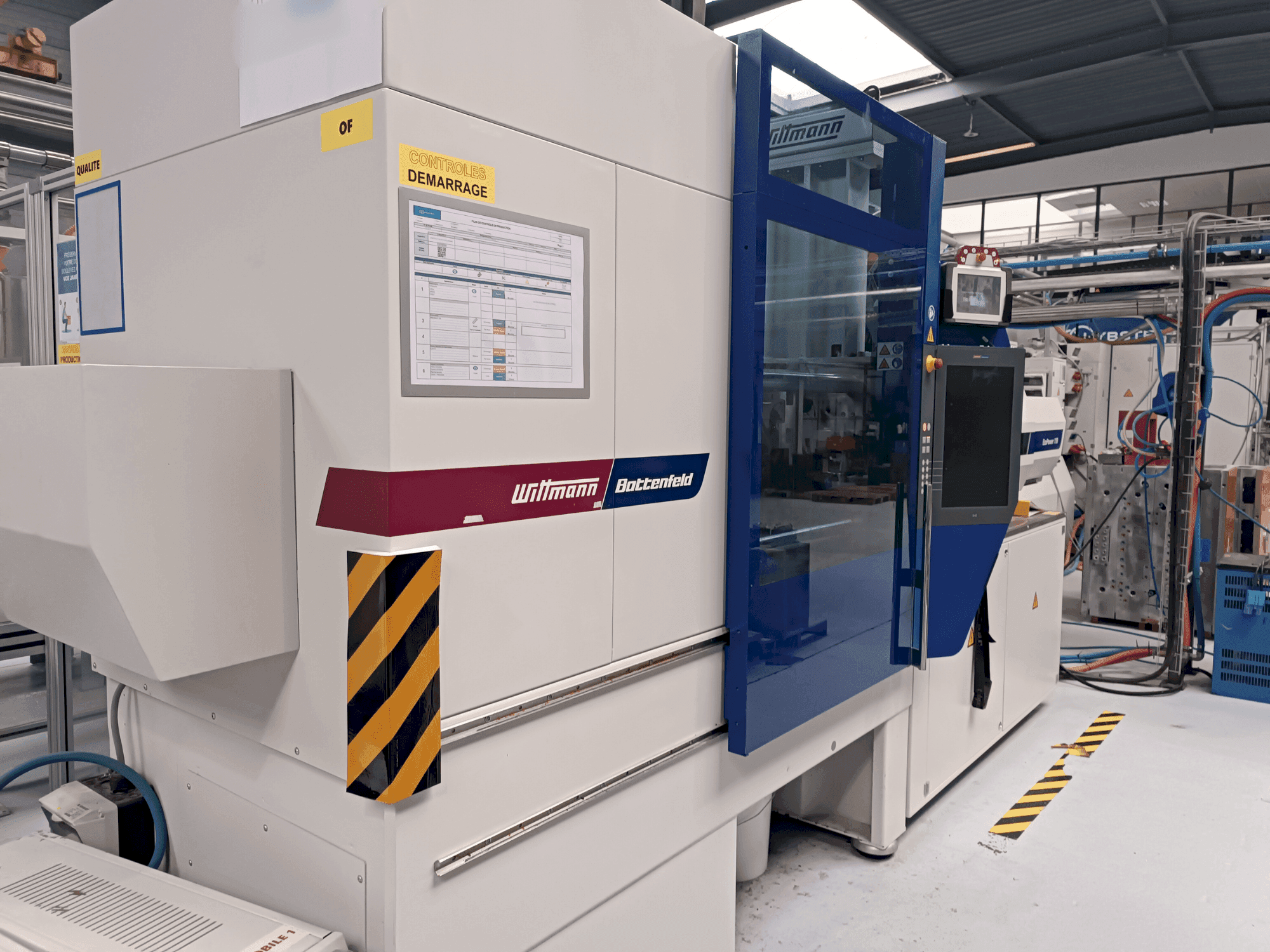 Battenfeld Ecopower 110-130 Mašinos vaizdas iš priekio